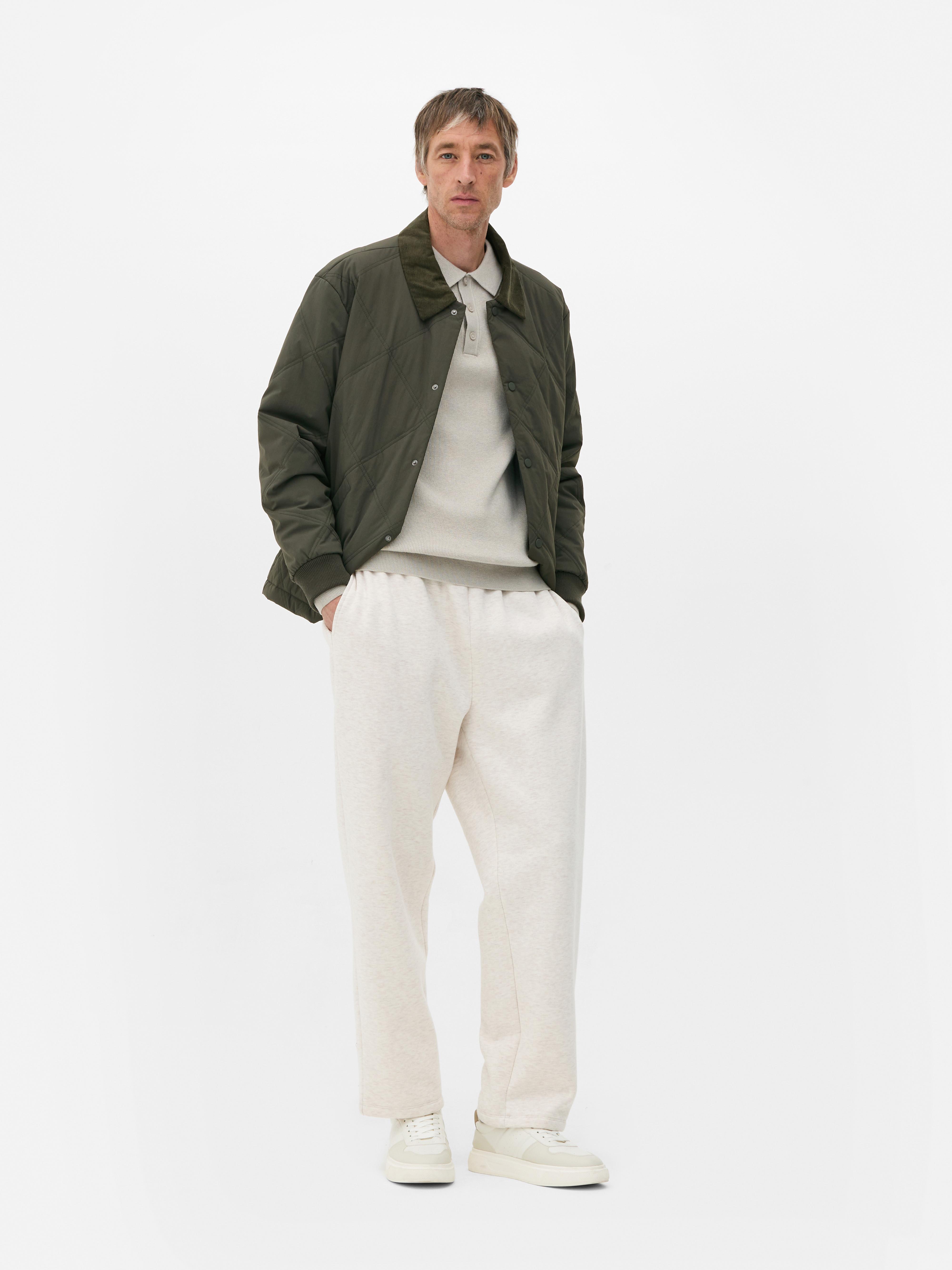 Pufferjacke mit Rautensteppung