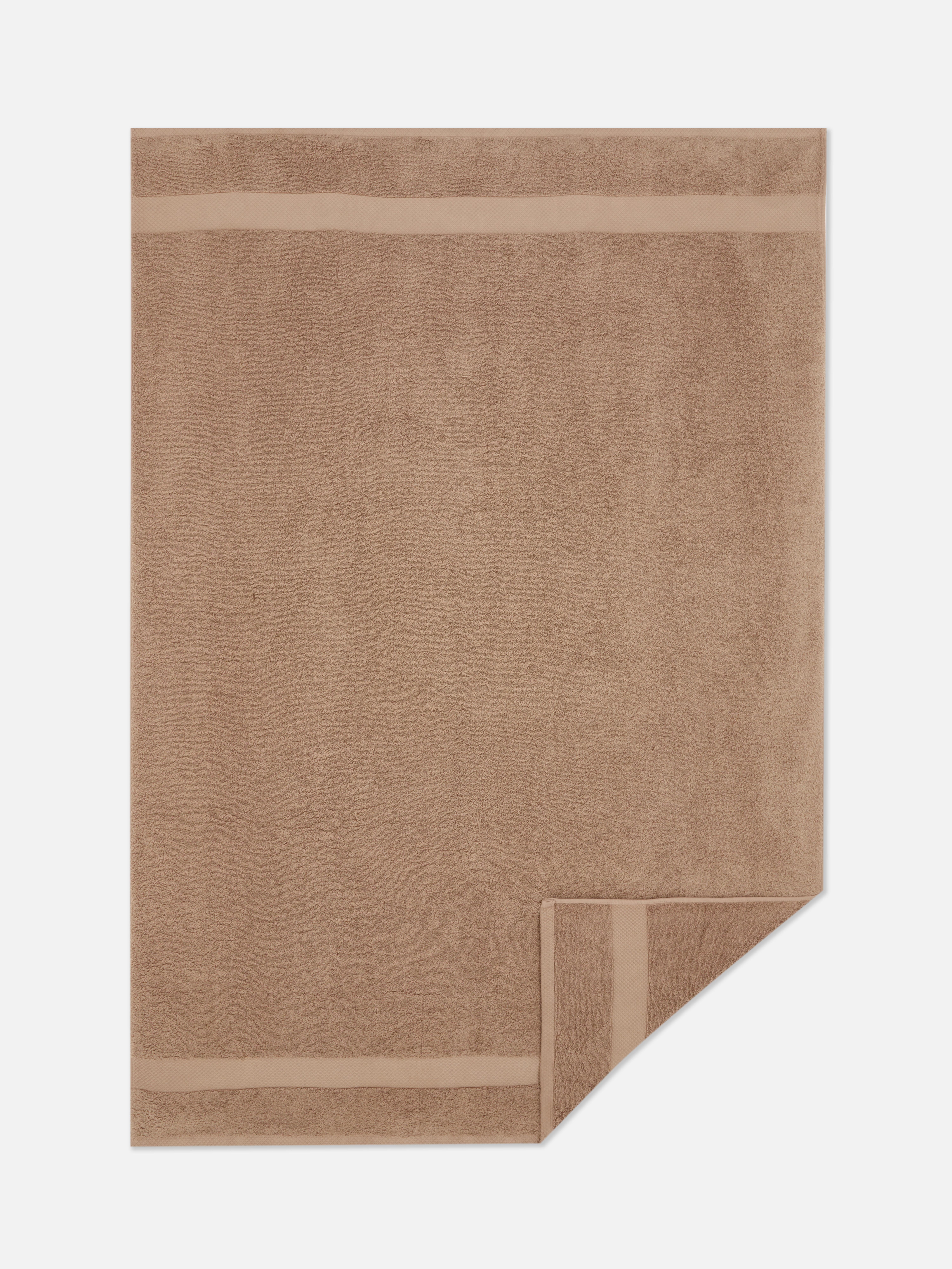 Serviette de bain extra-large Marron