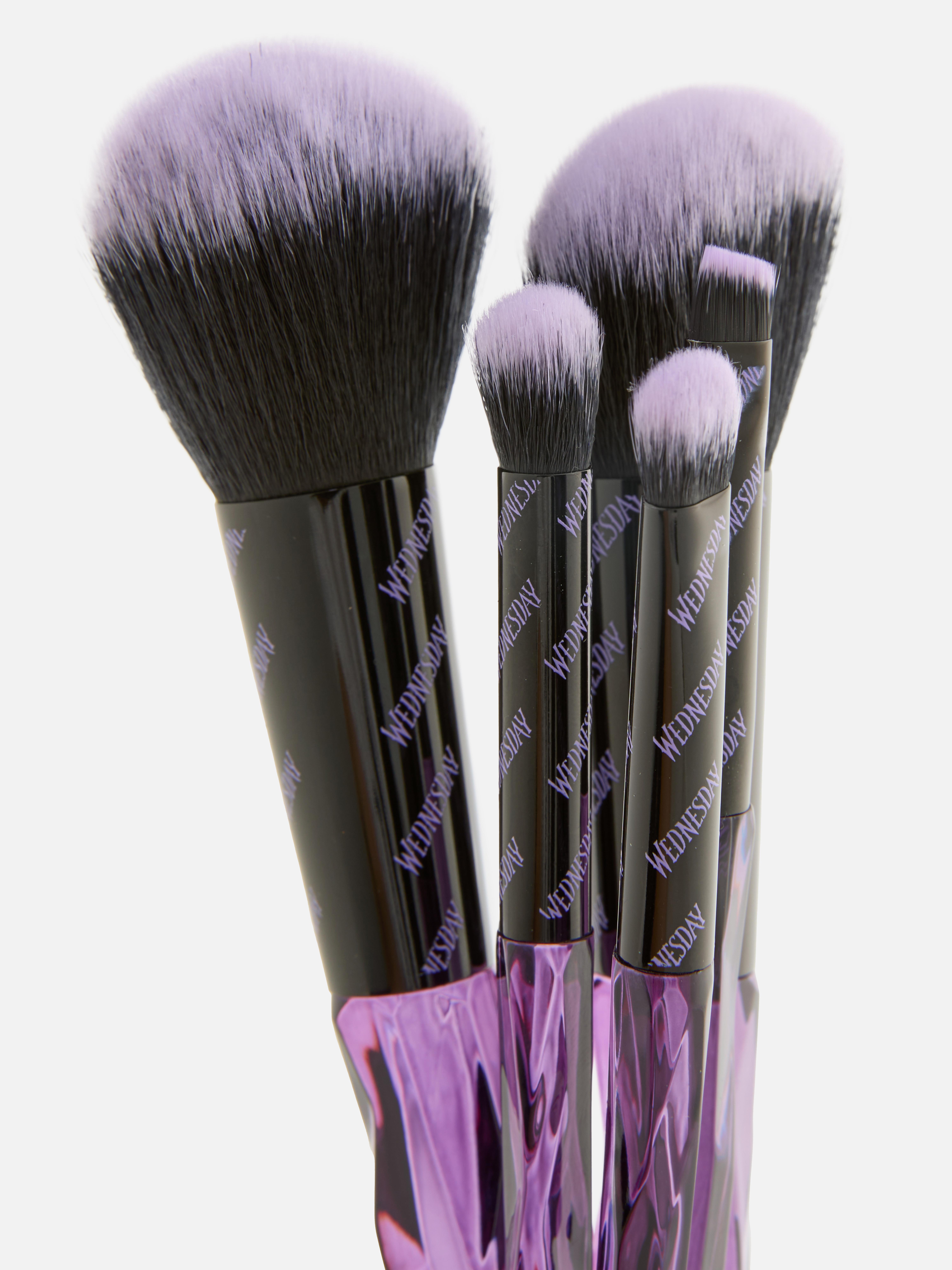 PS... 5-Piece Wednesday Makeup Brush Set