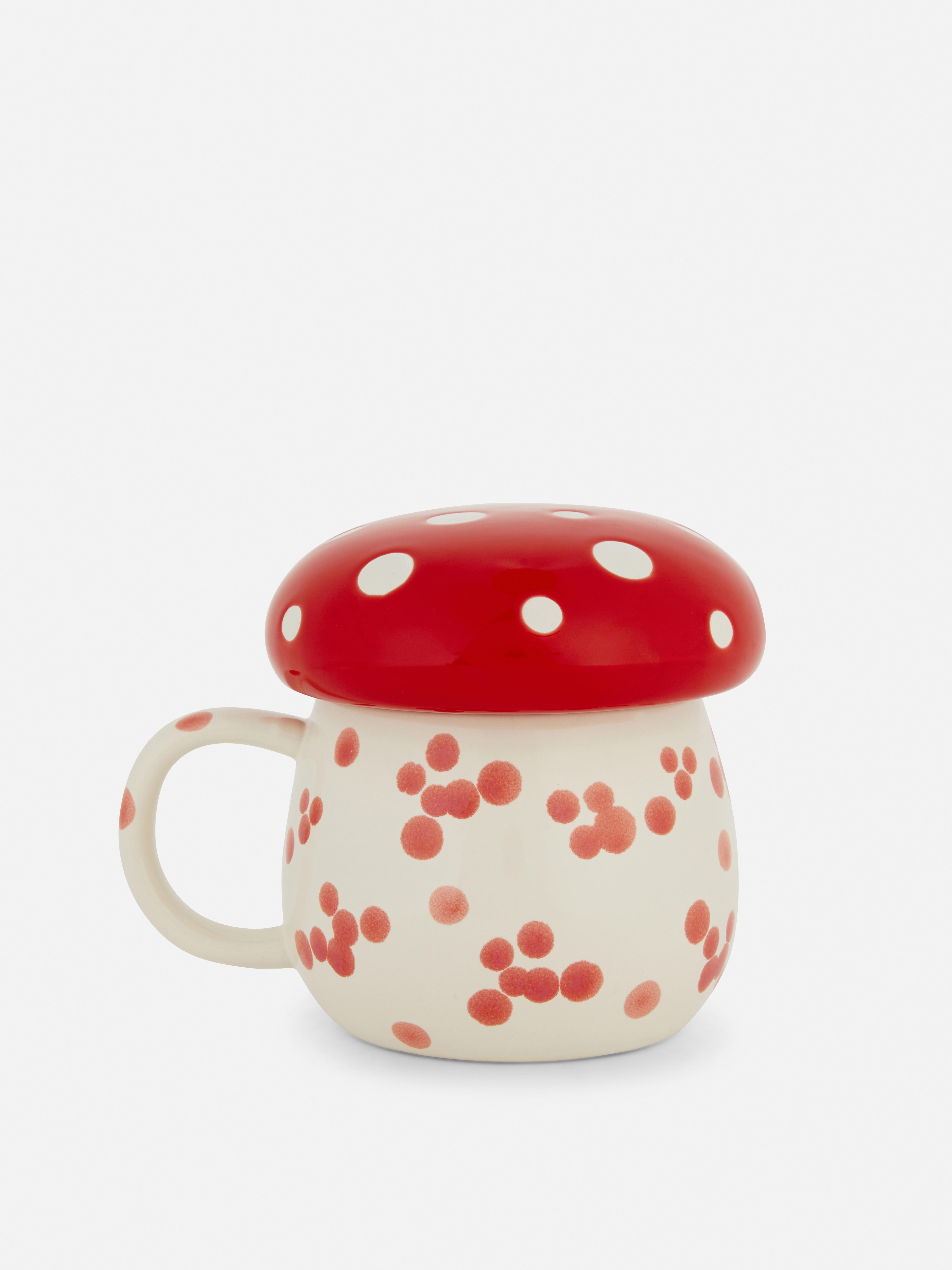 Grand mug en forme de champignon