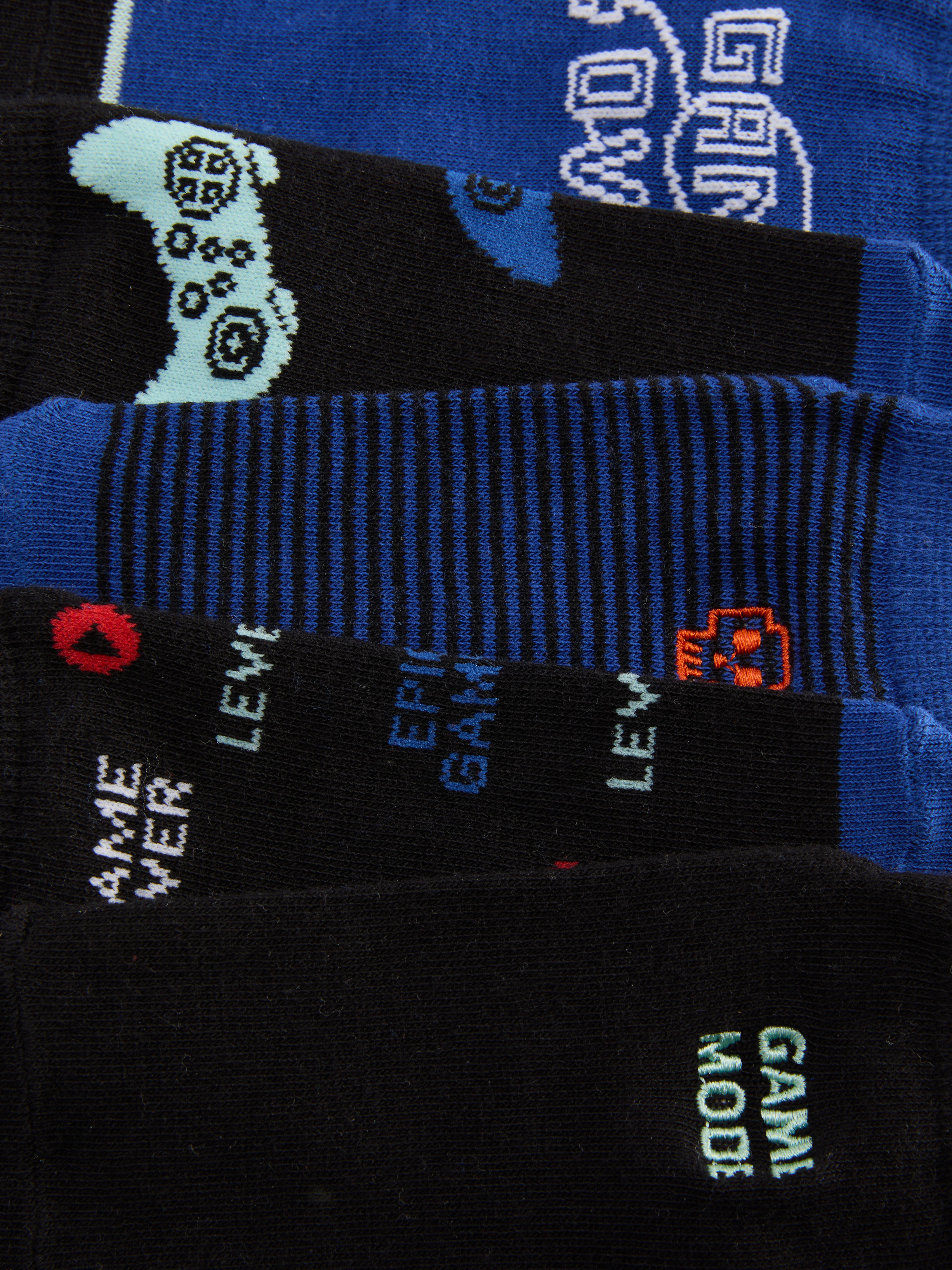 Lot de 5 paires de chaussettes d'inspiration gaming