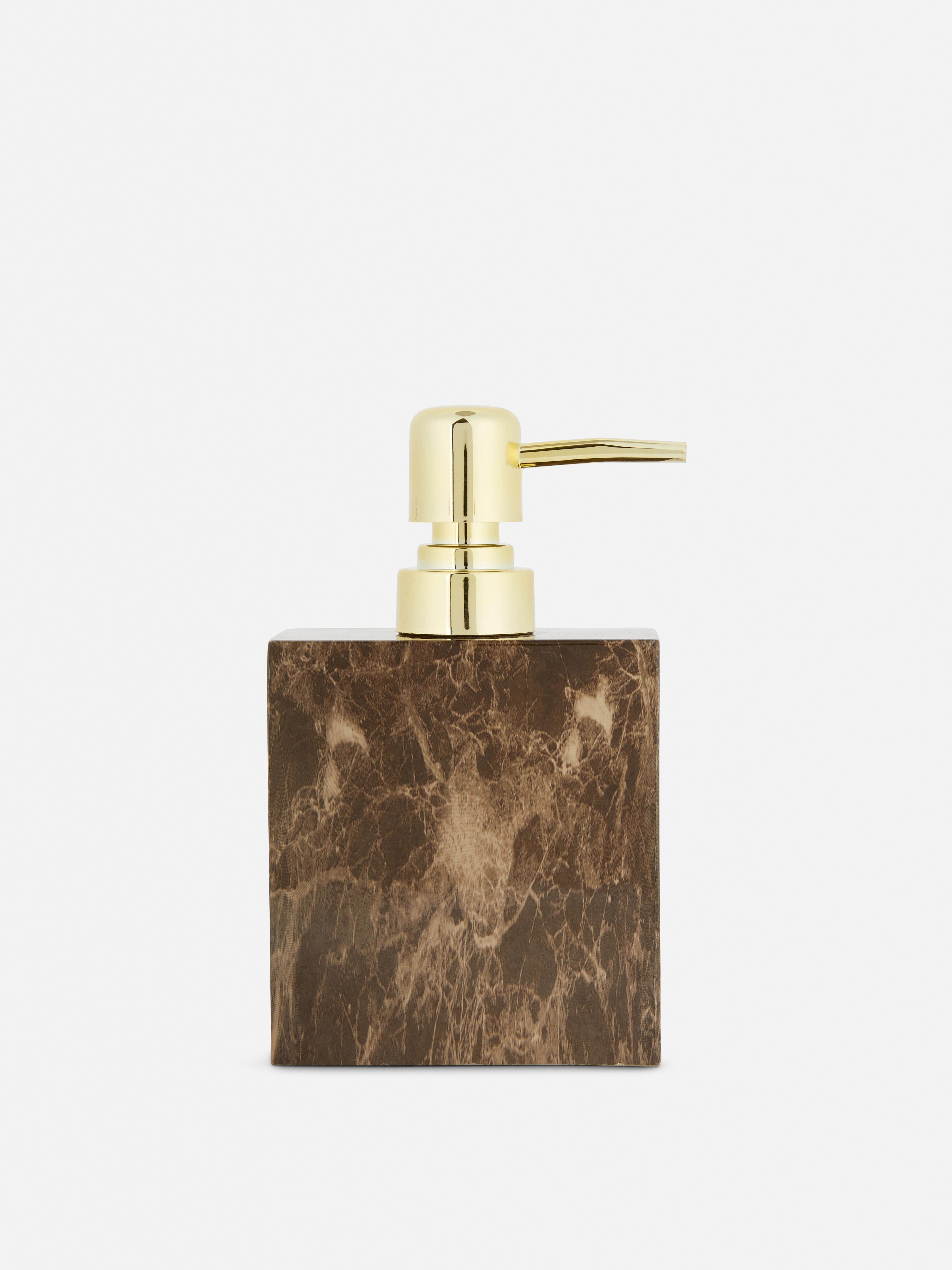 Distributeur de savon effet marbre