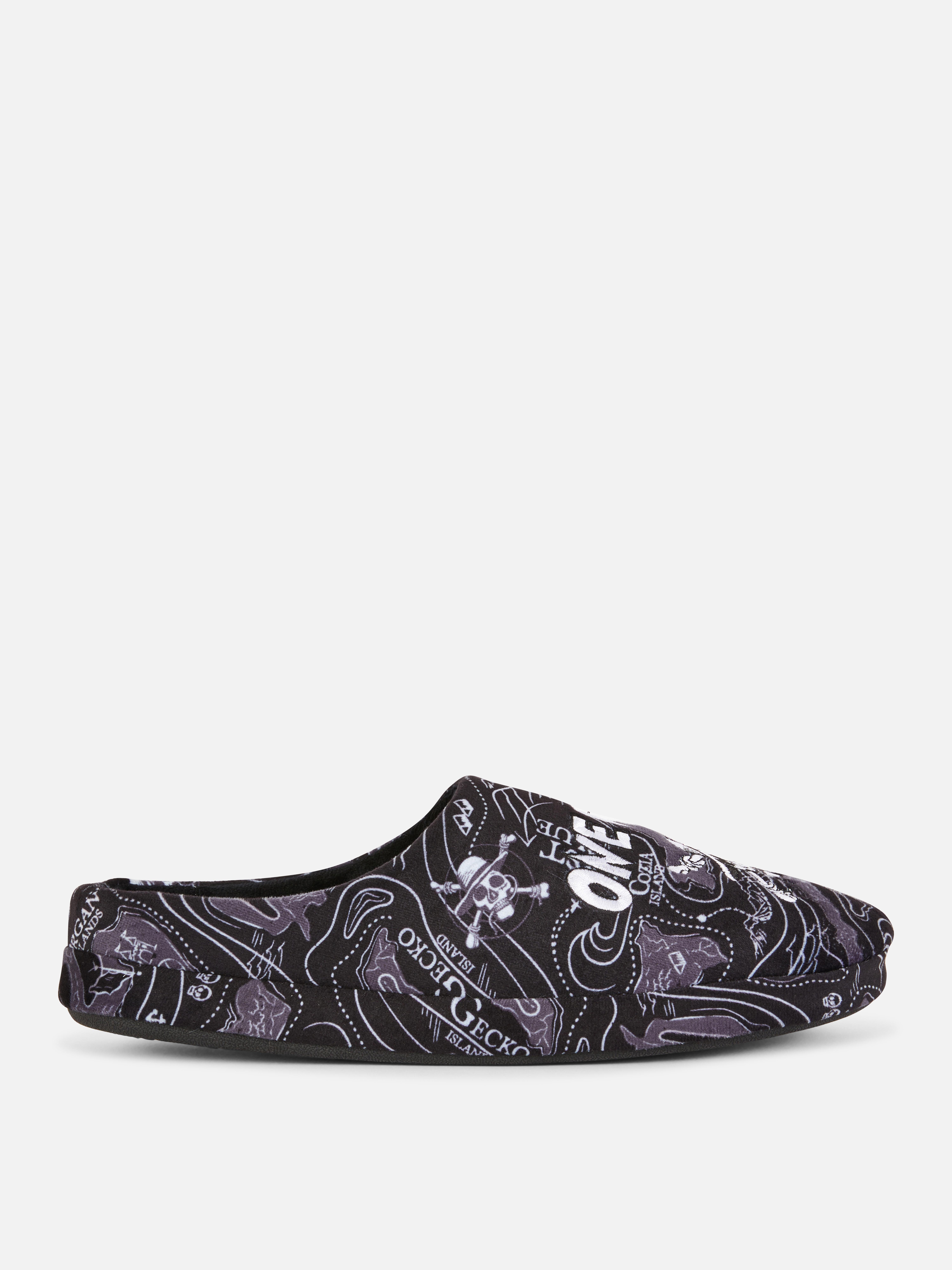 One Piece Grand Line Map Slippers
