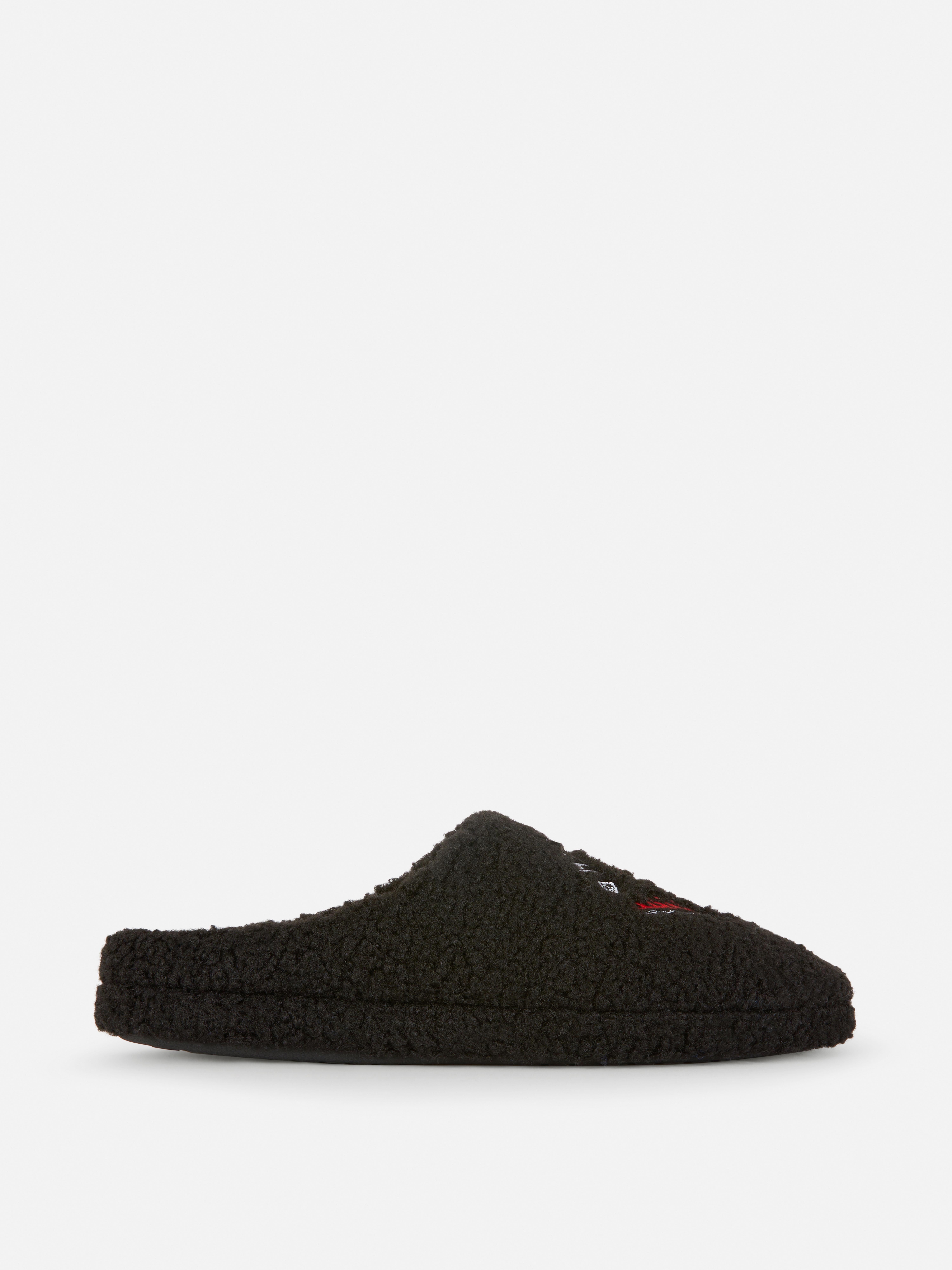 Stranger Things Hellfire Club Fleece Slippers