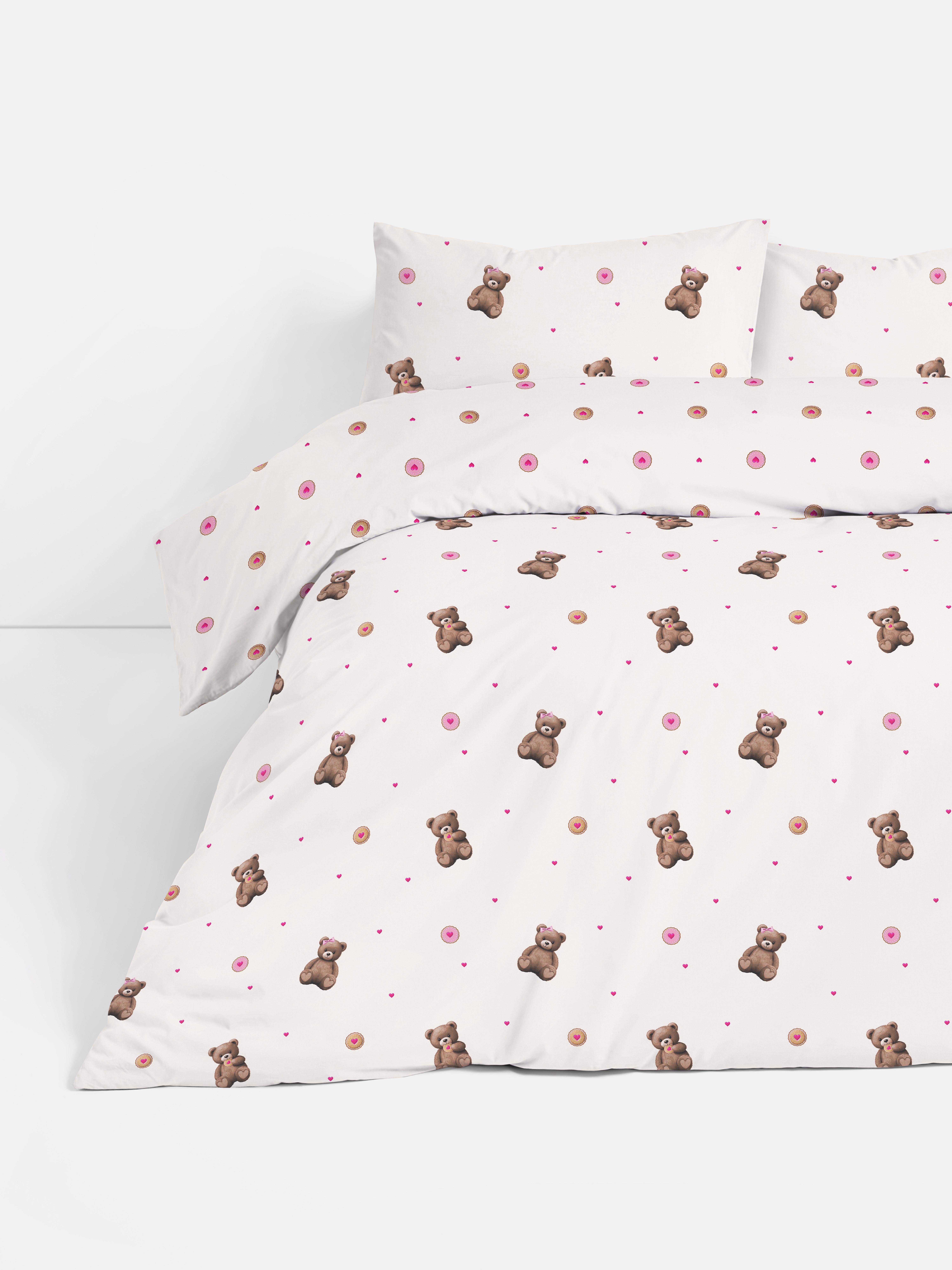 Teddybear Double Bedding Set