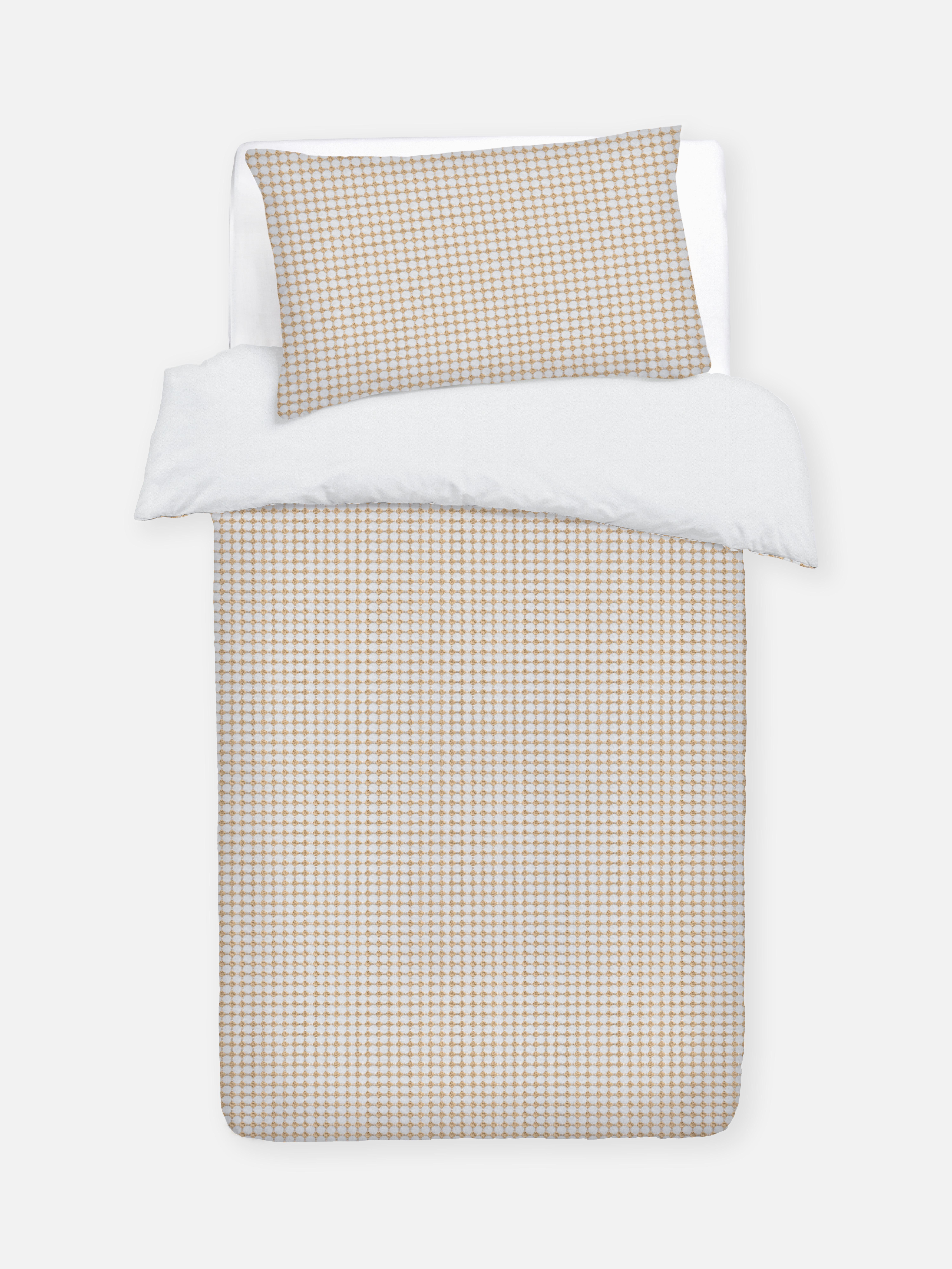 Waffle Texture Single Duvet Cover Set