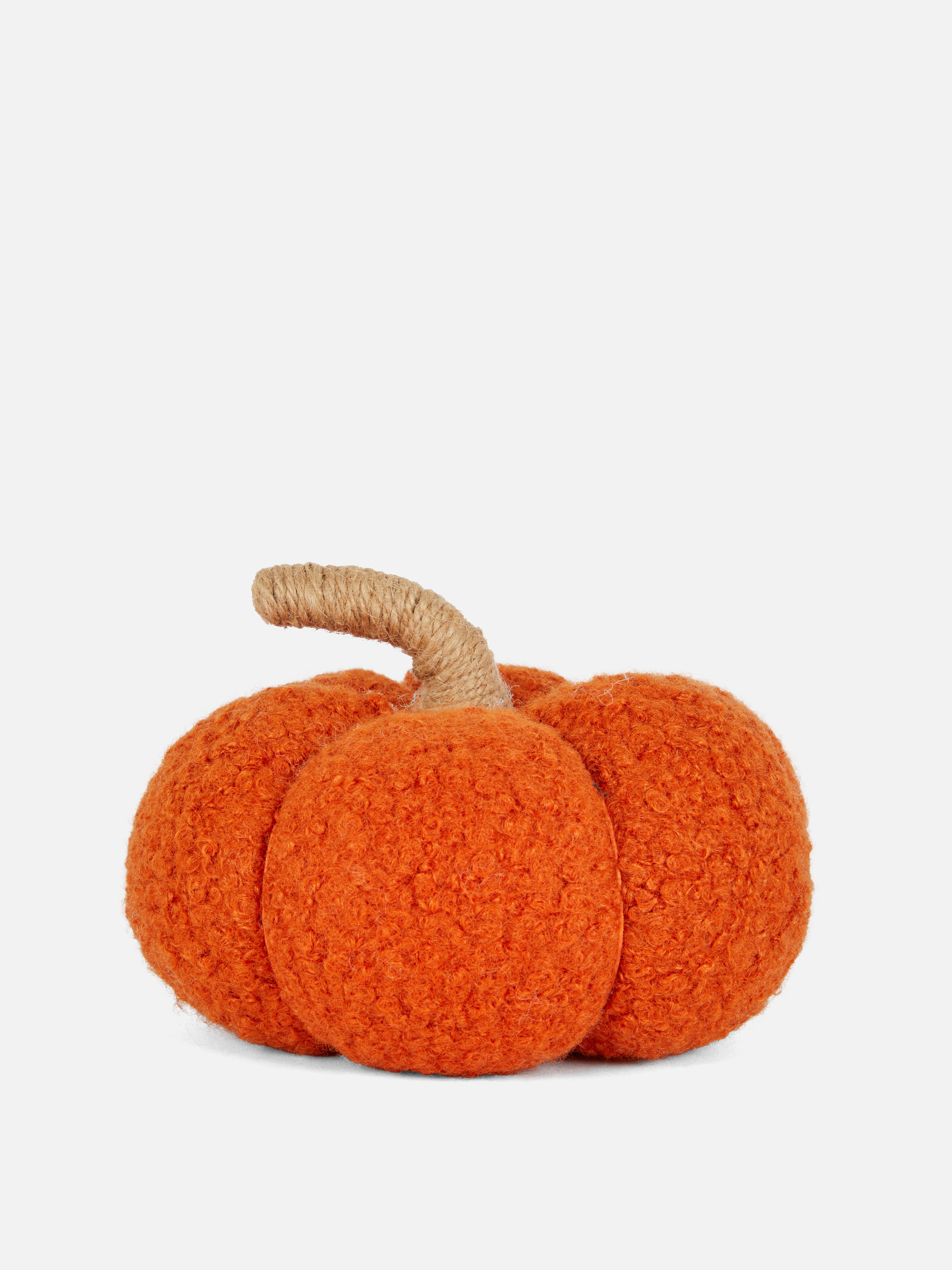 Small Boucle Pumpkin