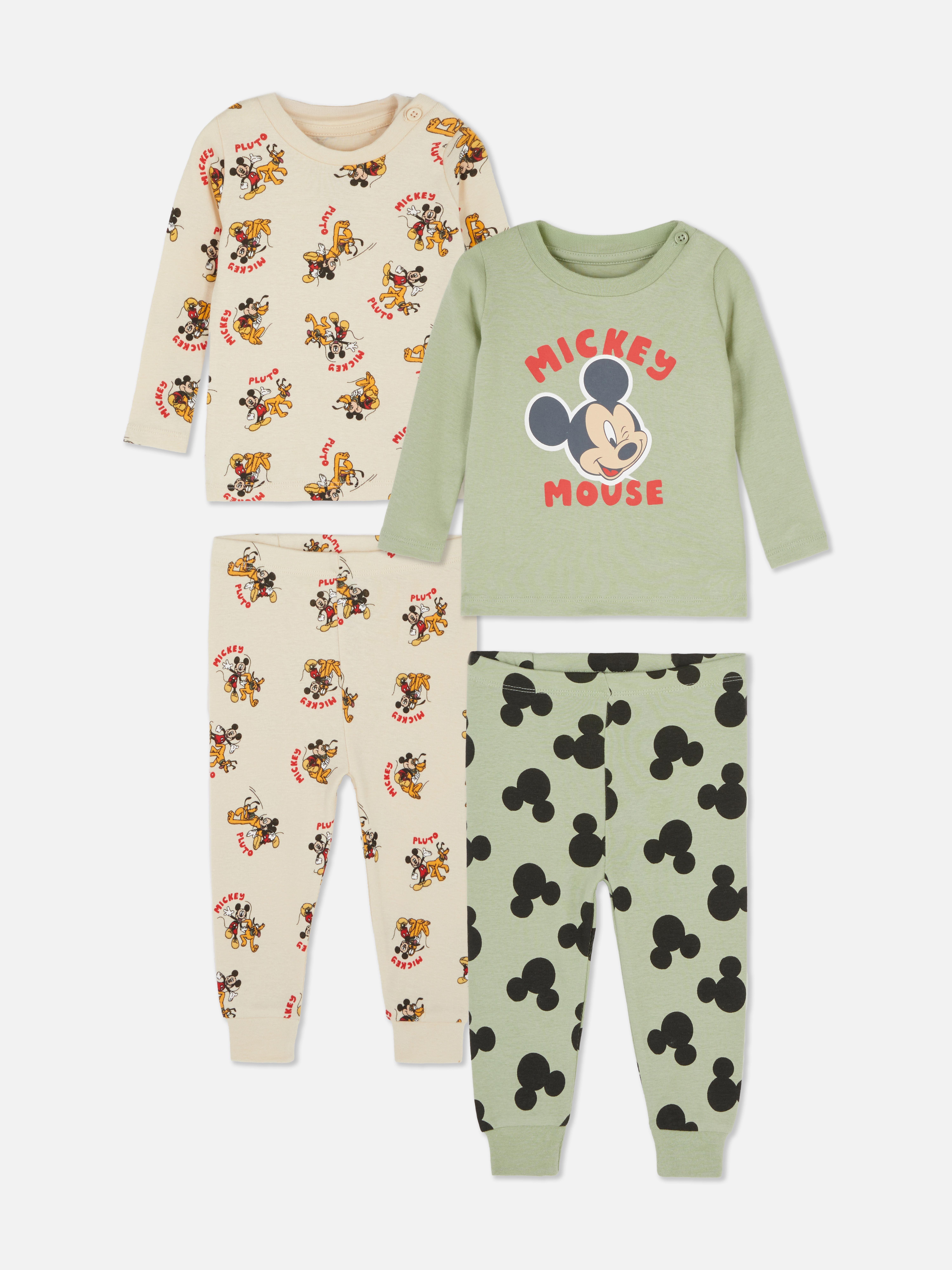 0–36 Monate | „Disneys Micky Maus“ Schlafanzug, 2er-Pack