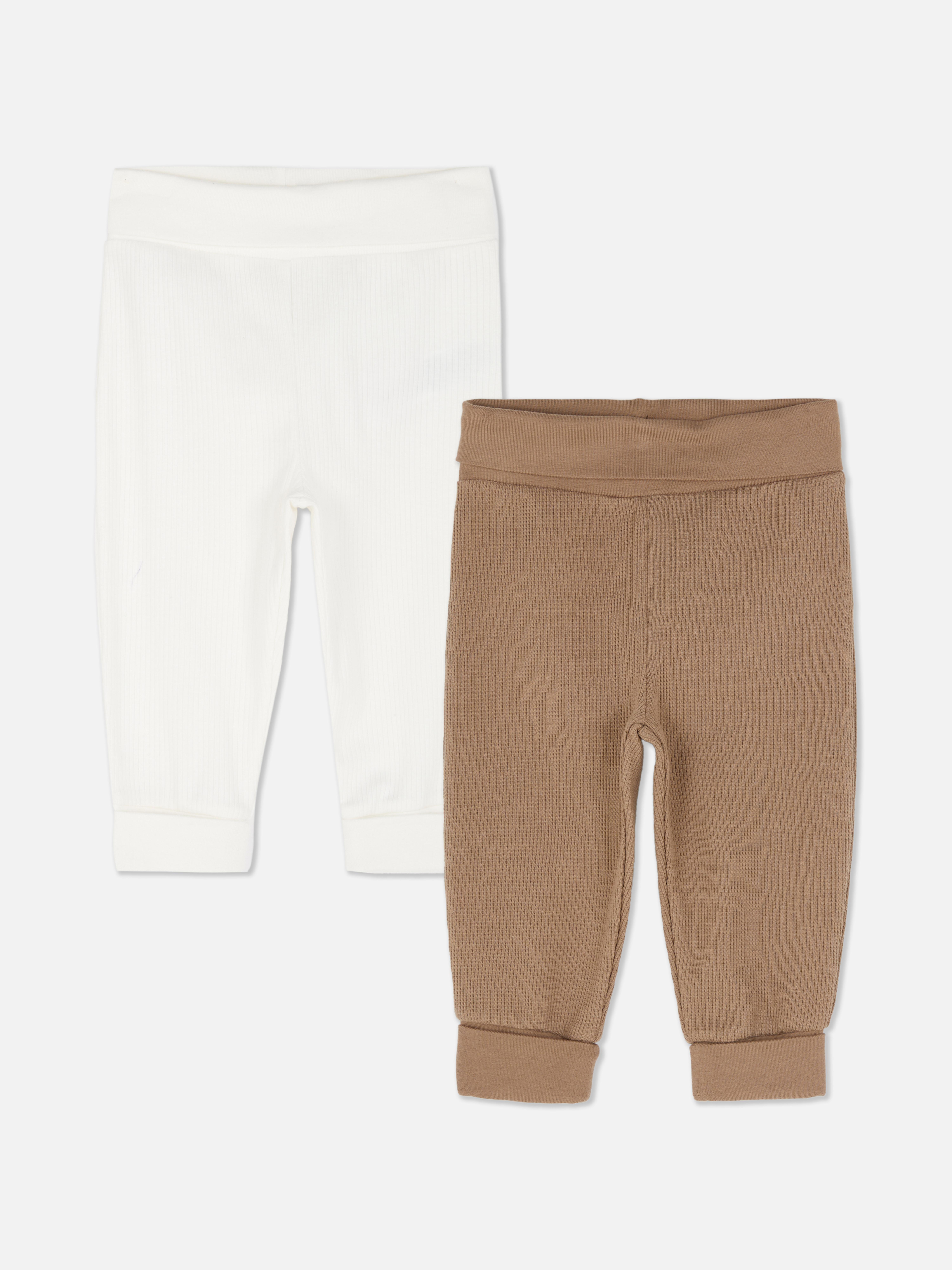 0-18mths | 2pk Newborn Leggings
