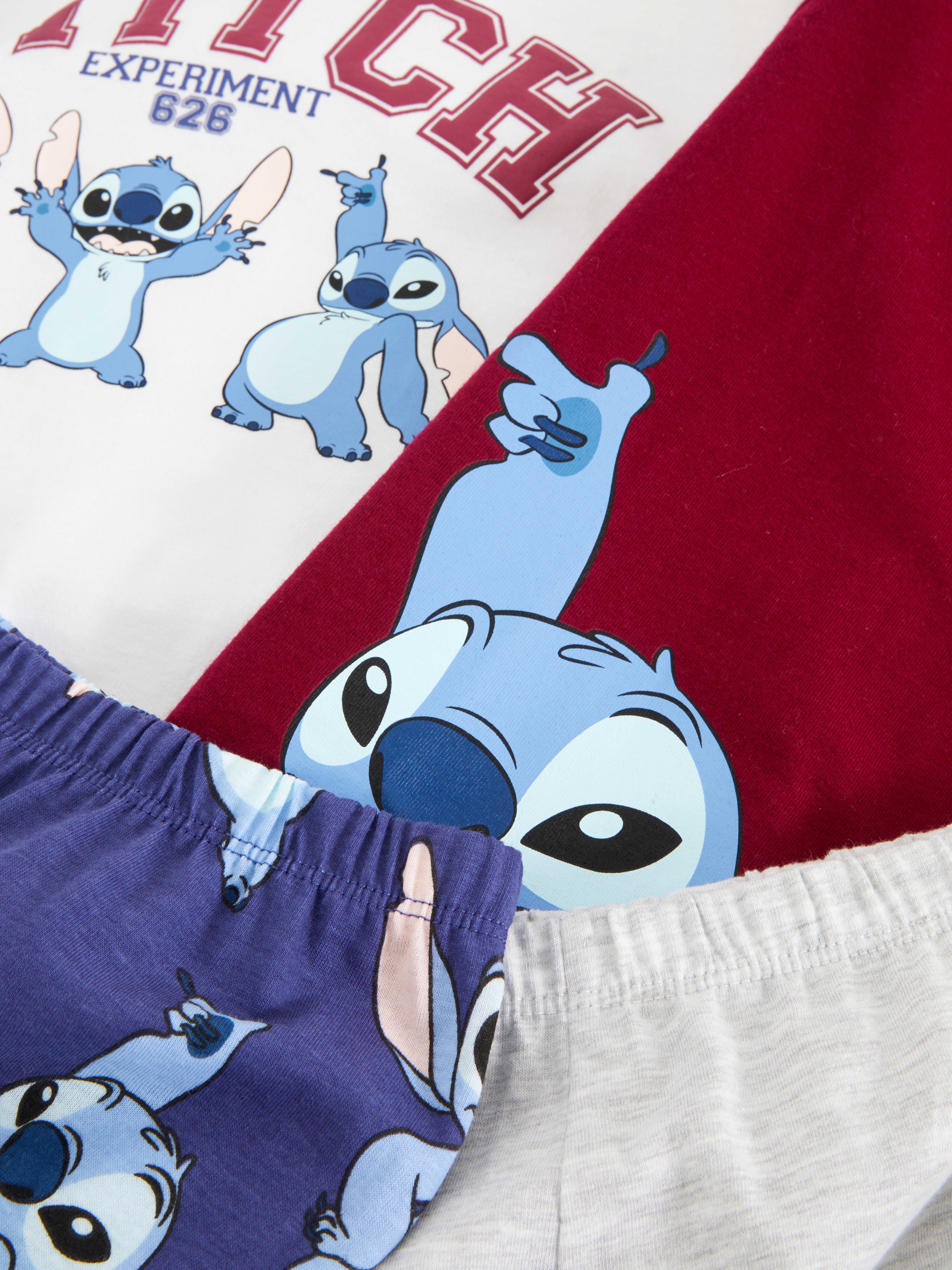 5-15 años | Pack de 2 pijamas largos de Stitch