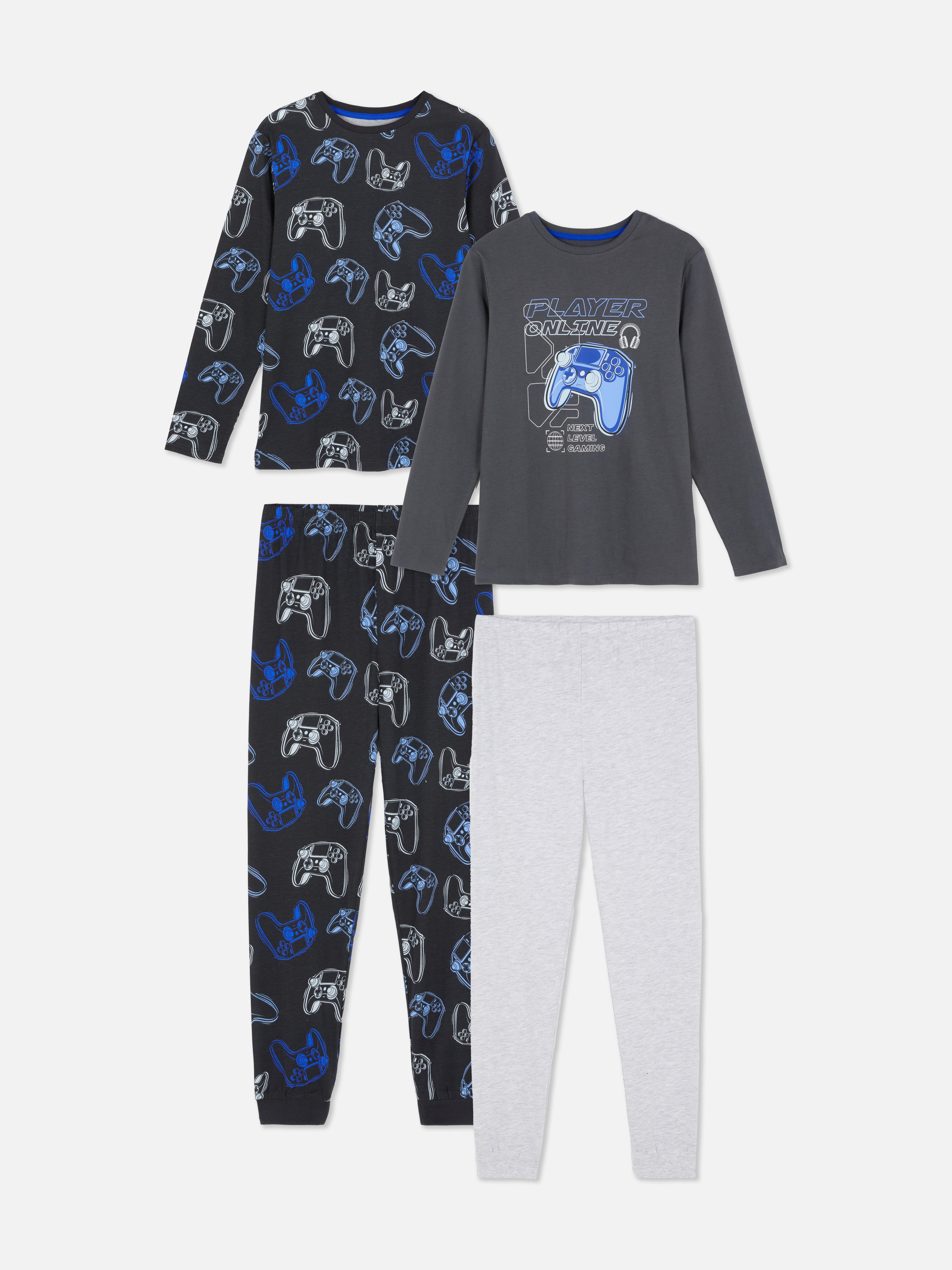 7-15yrs | 2pk Gaming Graphic Pyjamas