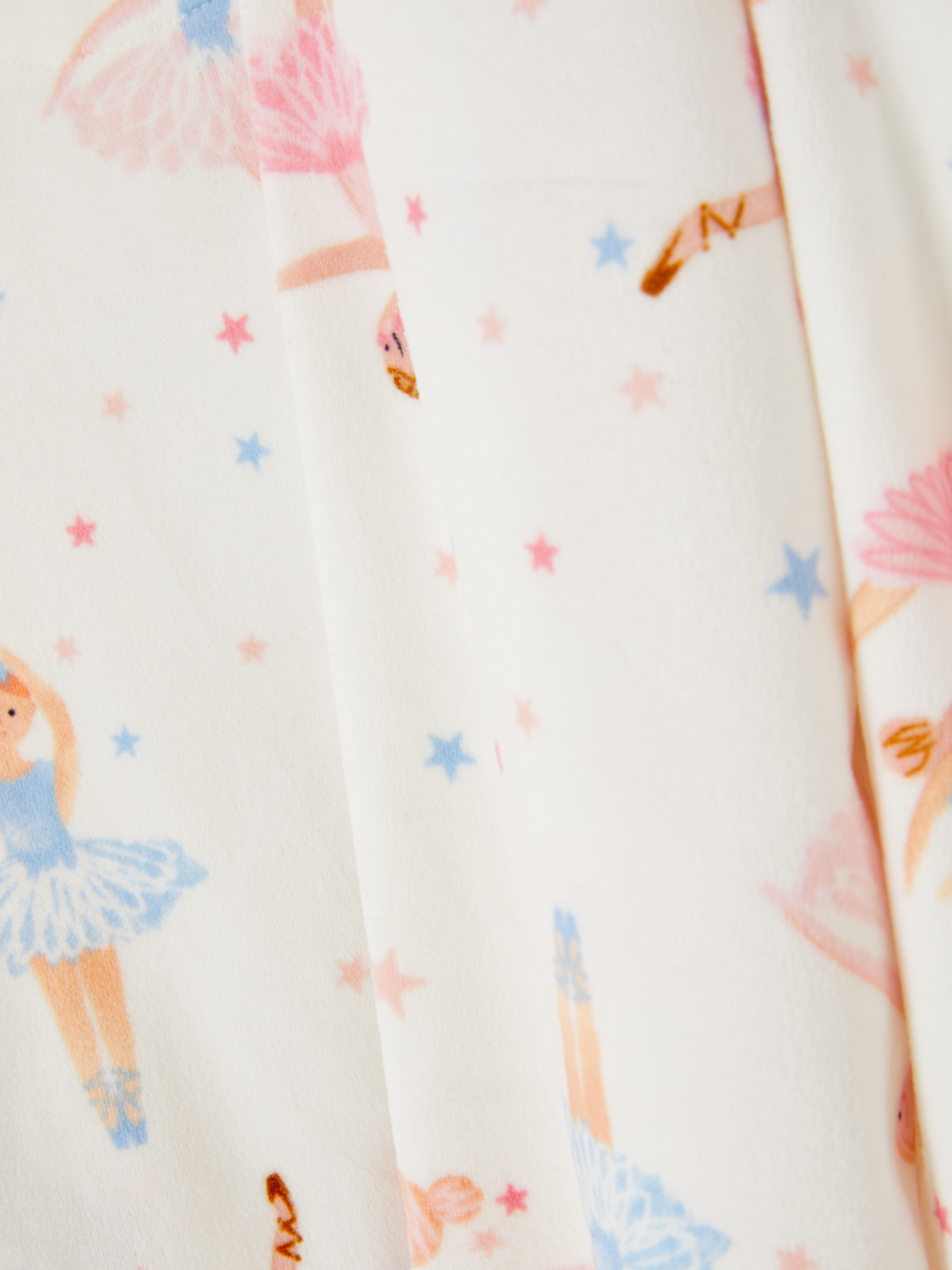 1.5-8yrs | Ballerina Graphic Cozy Pajamas