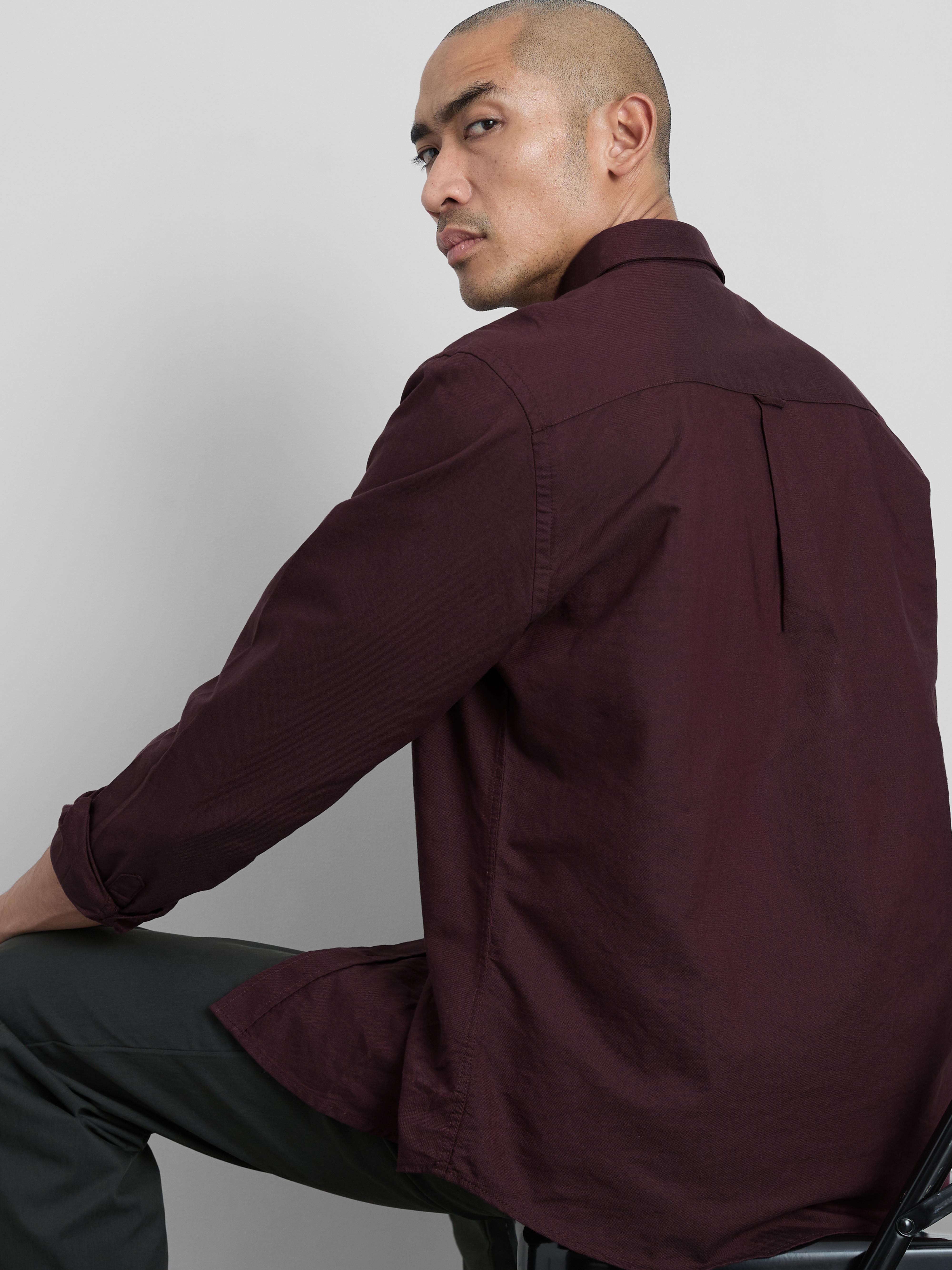 Hosszú ujjú Oxford-fazonú ing