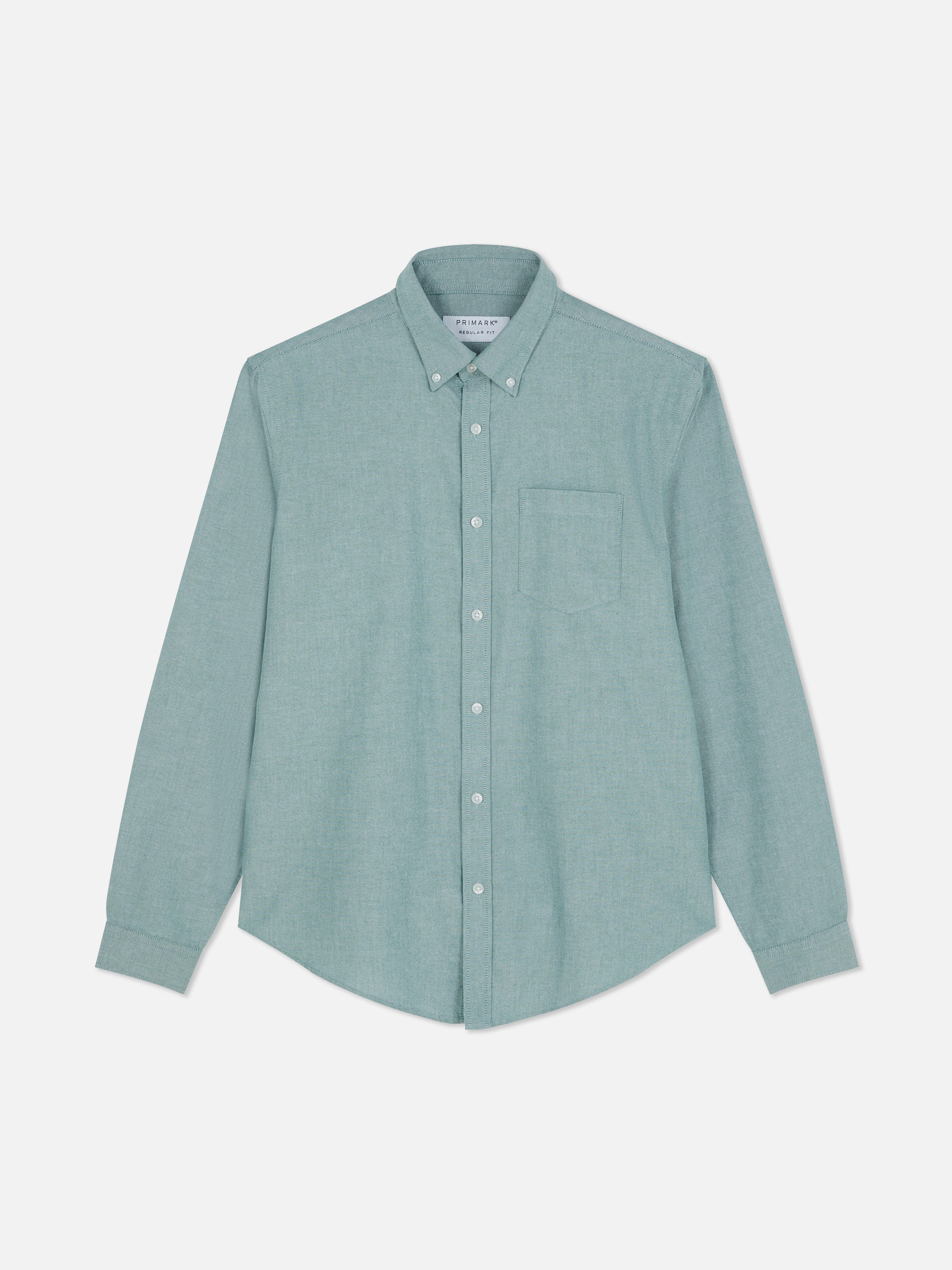 Camisa manga comprida Oxford