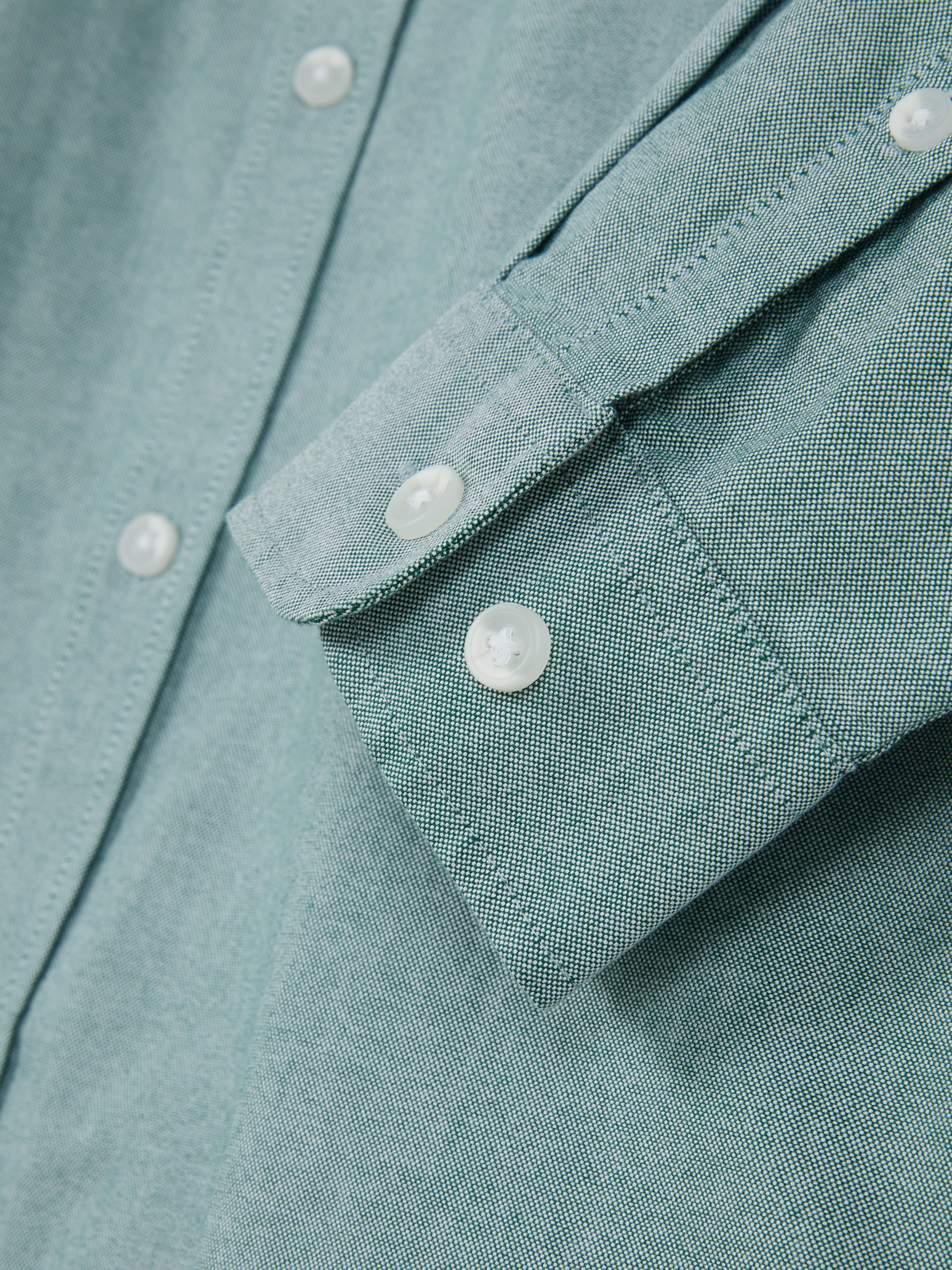 Camisa manga comprida Oxford