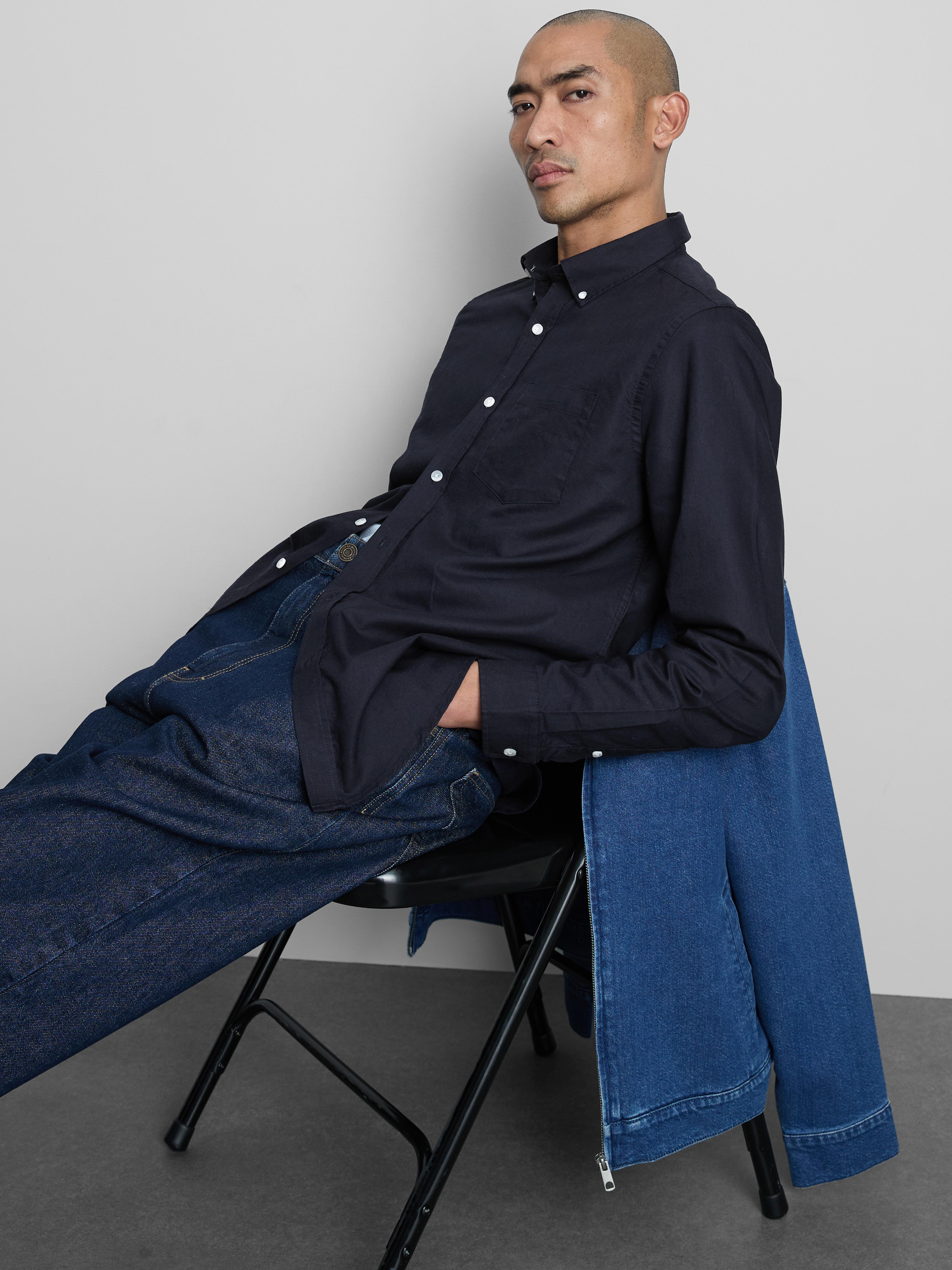 Košile Oxford s dlouhým rukávem