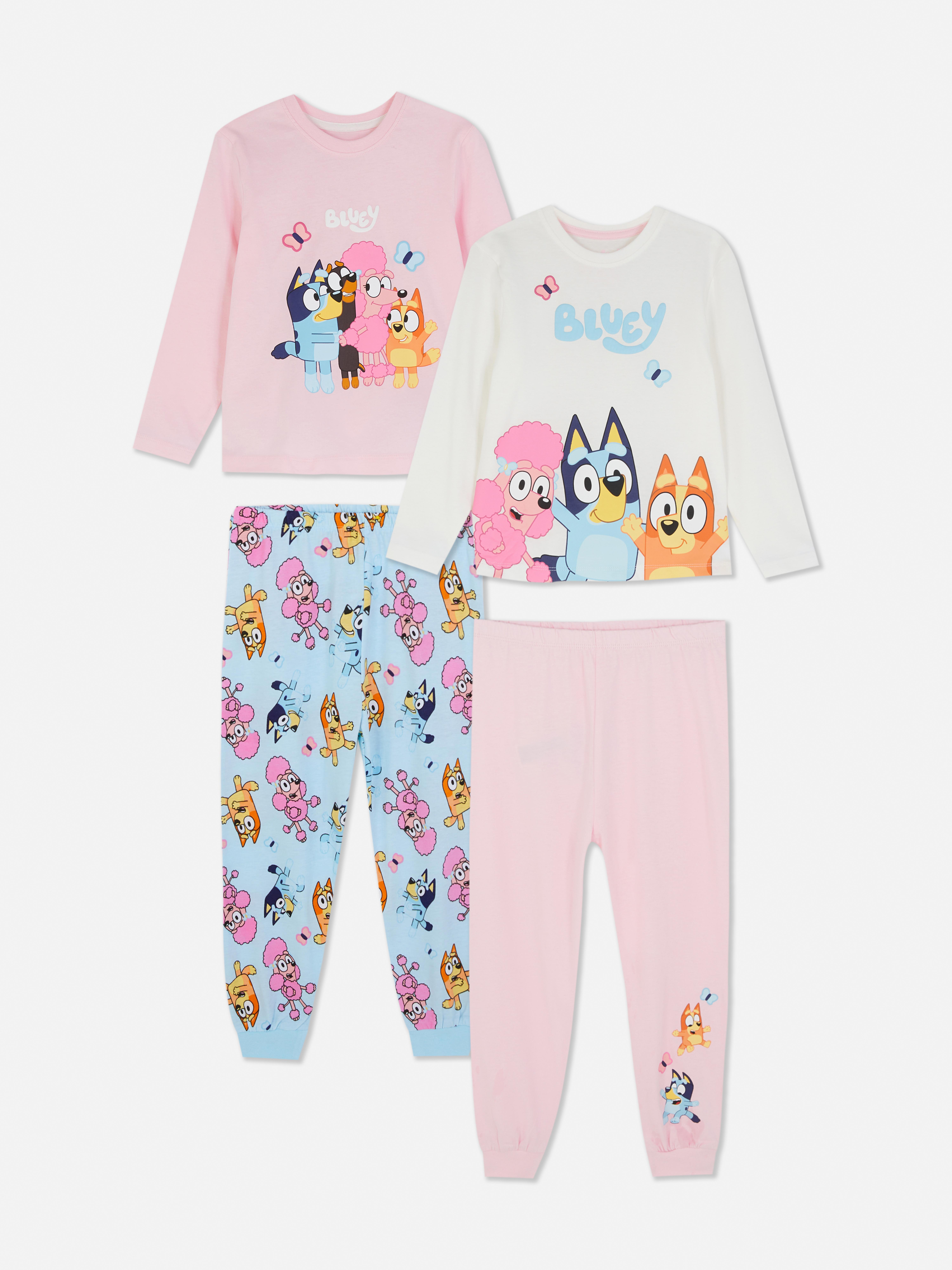 1.5-10yrs | 2pk Bluey Long Pyjamas