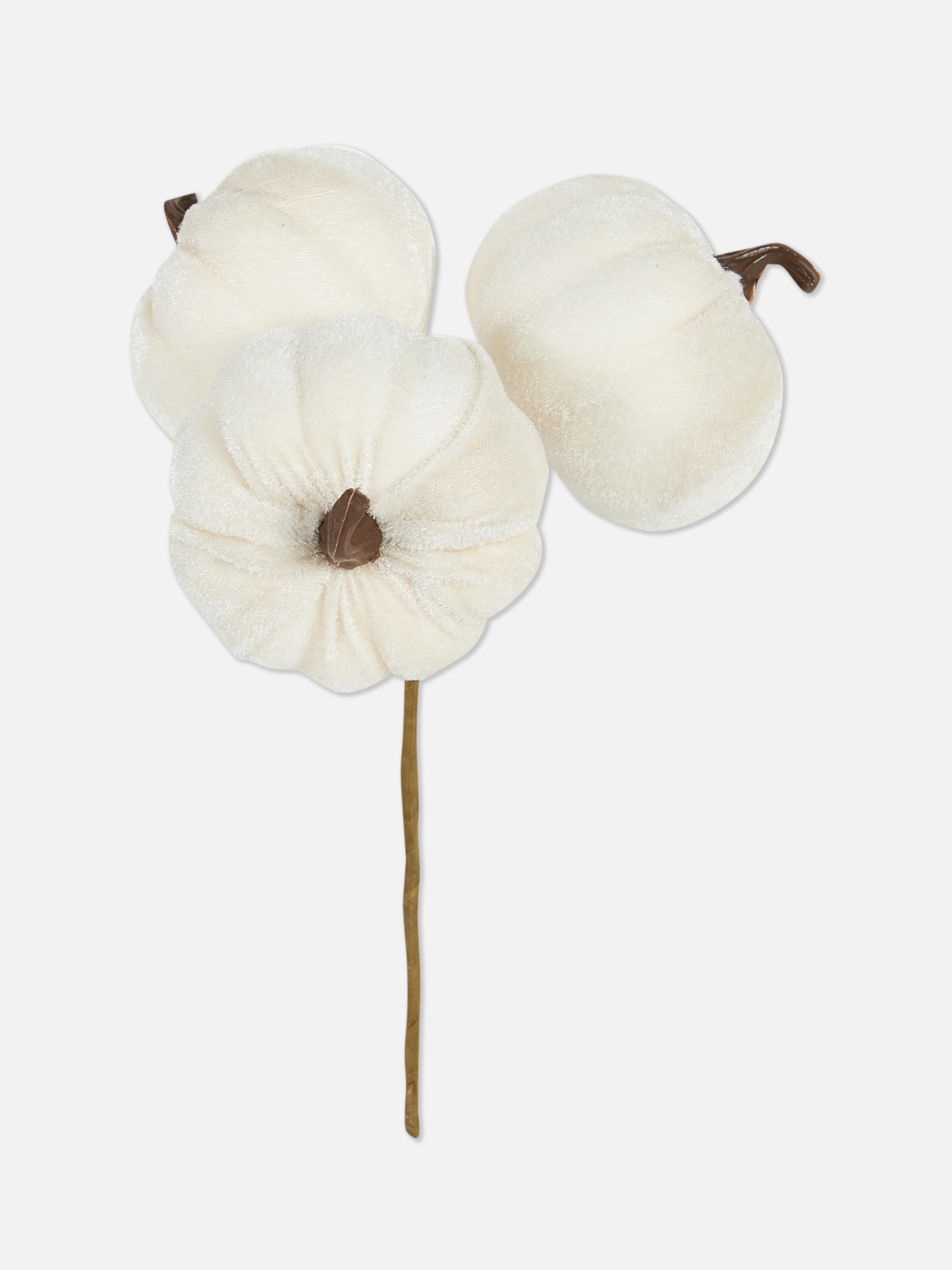 Single Stem Pumpkin Ornament