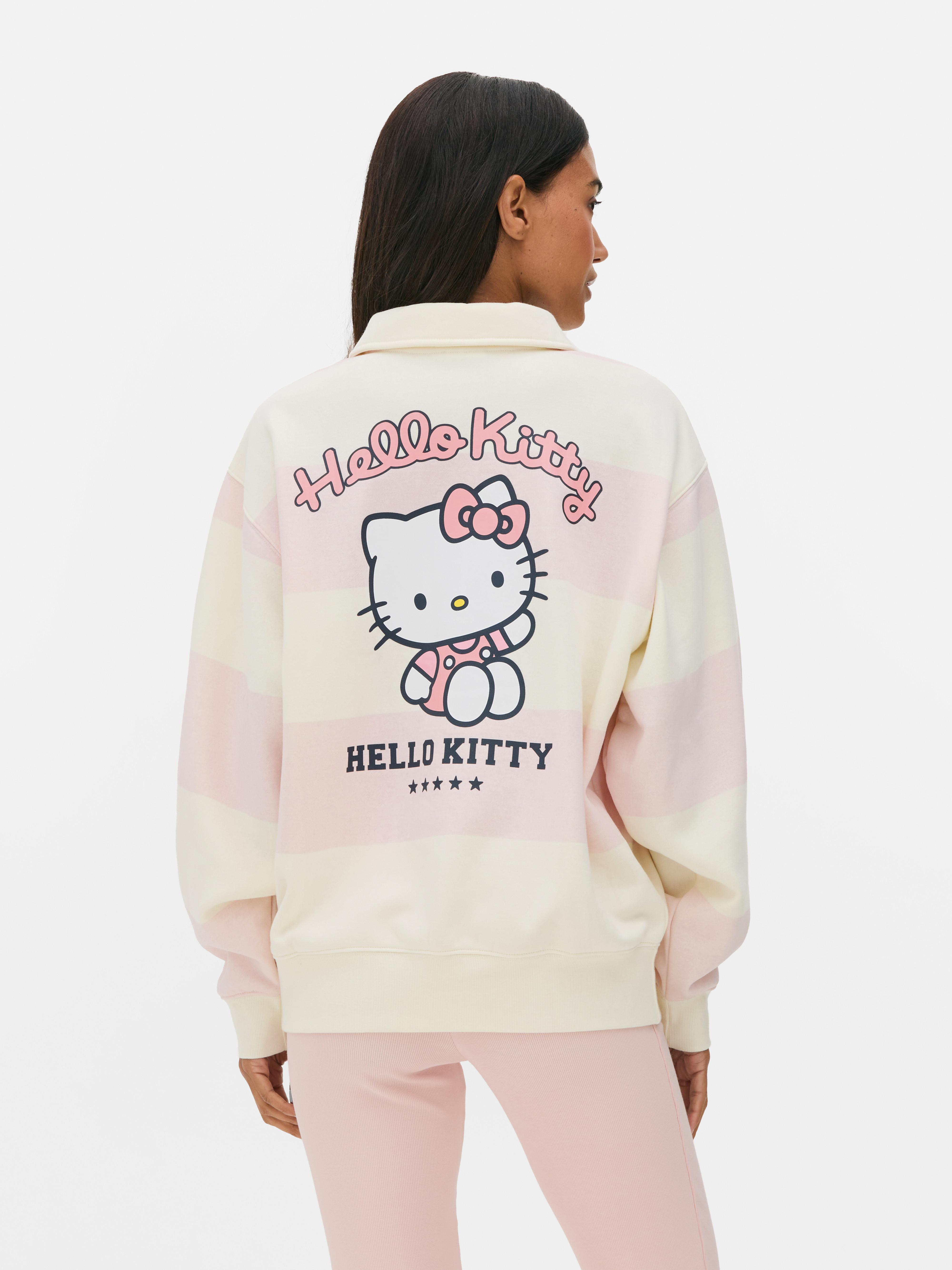 Camiseta gráfica de rugby de Hello Kitty