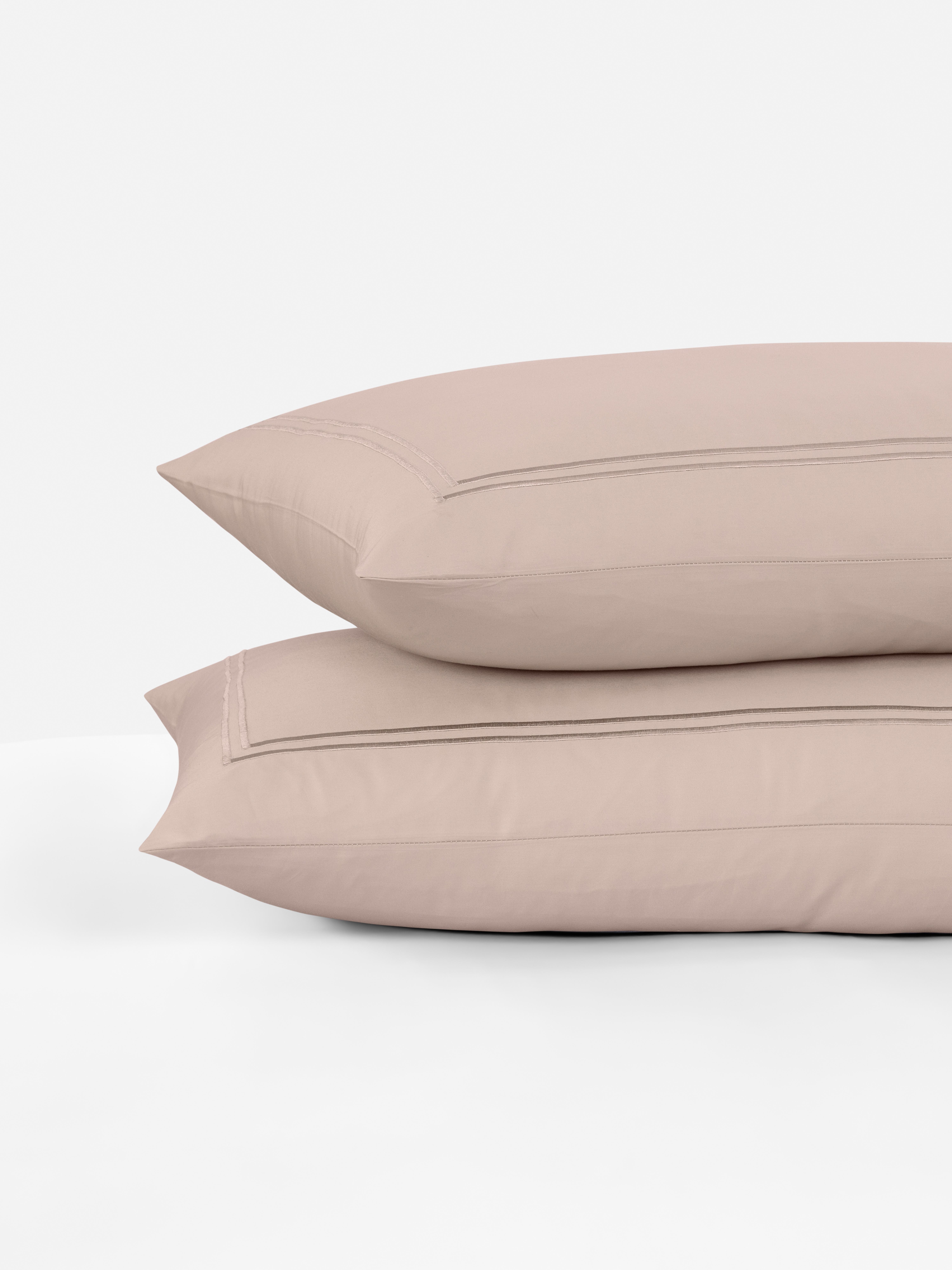 2pk 300 Thread Count Pillowcases Pink