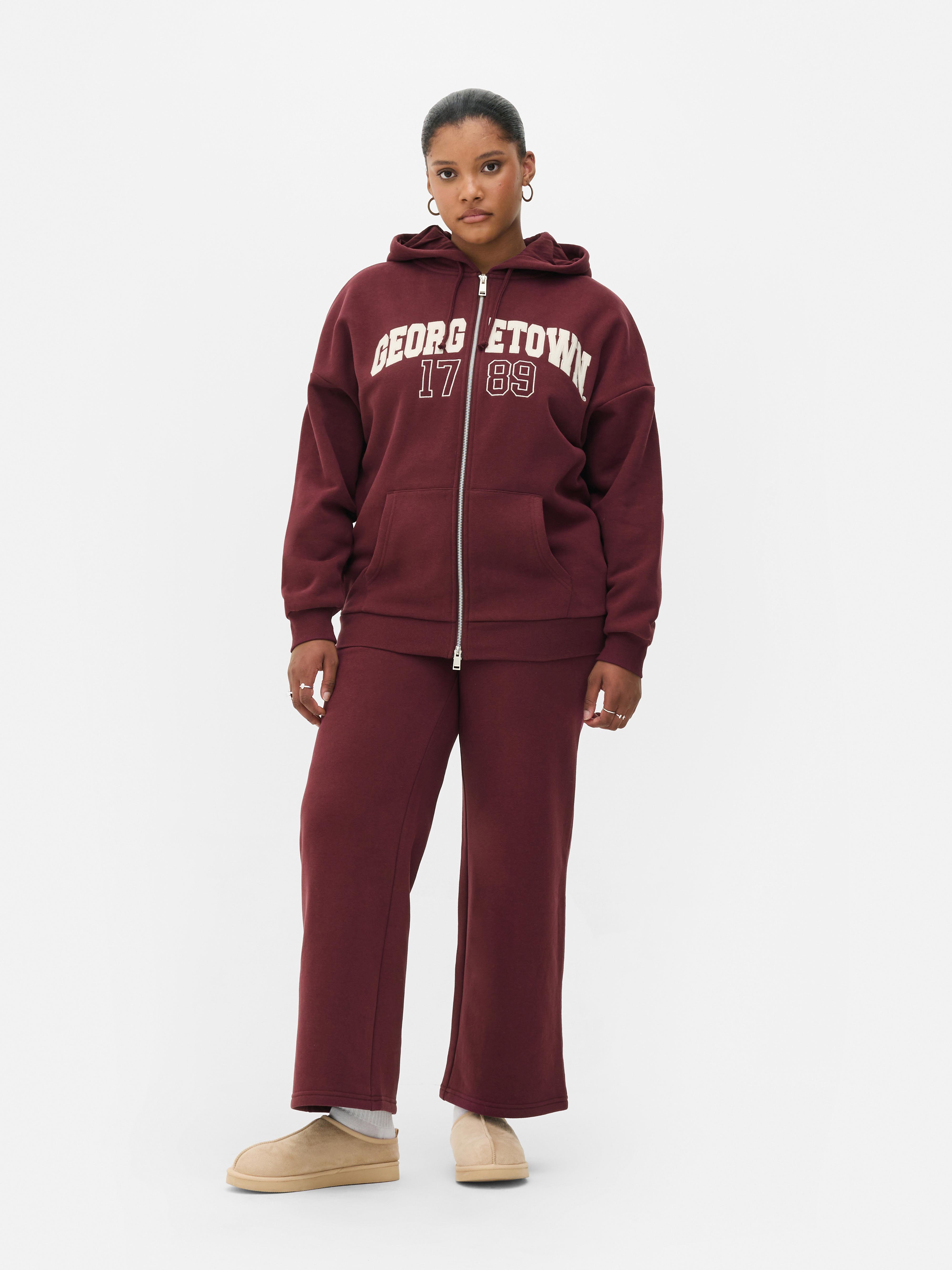 Sweat à capuche et motif Georgetown