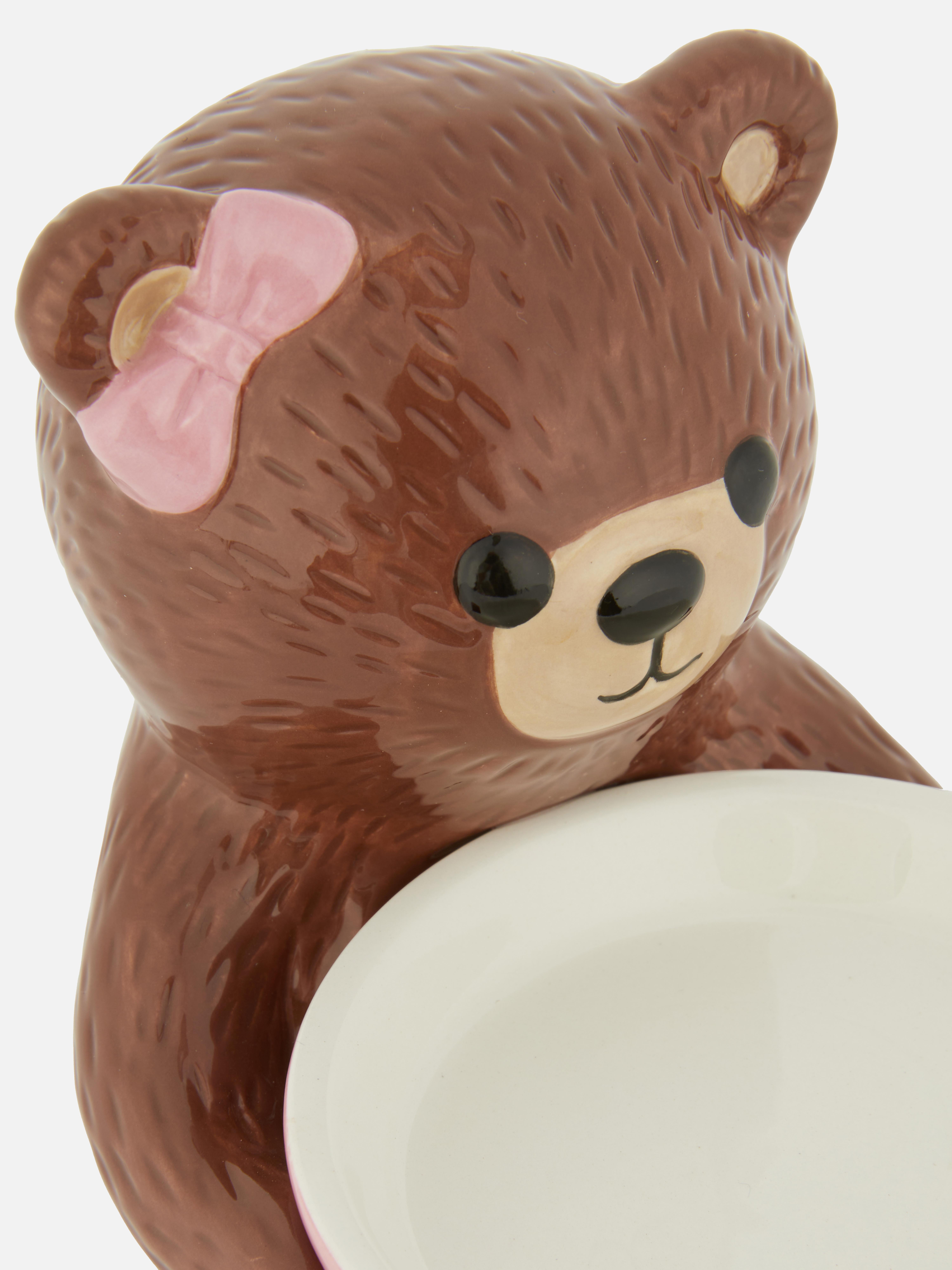 Ceramic Bear Trinket Dish