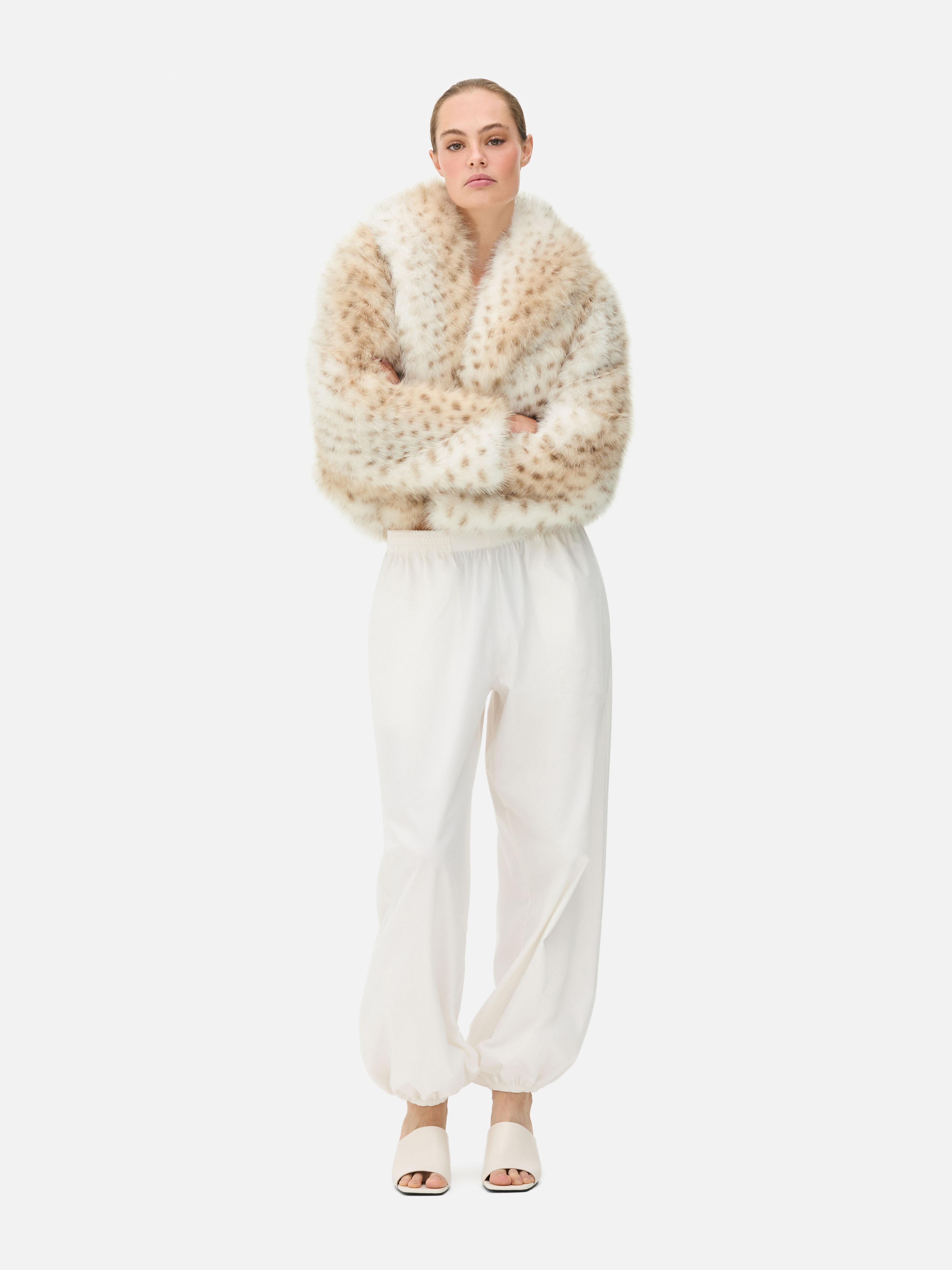 Hooded Plush Jacket