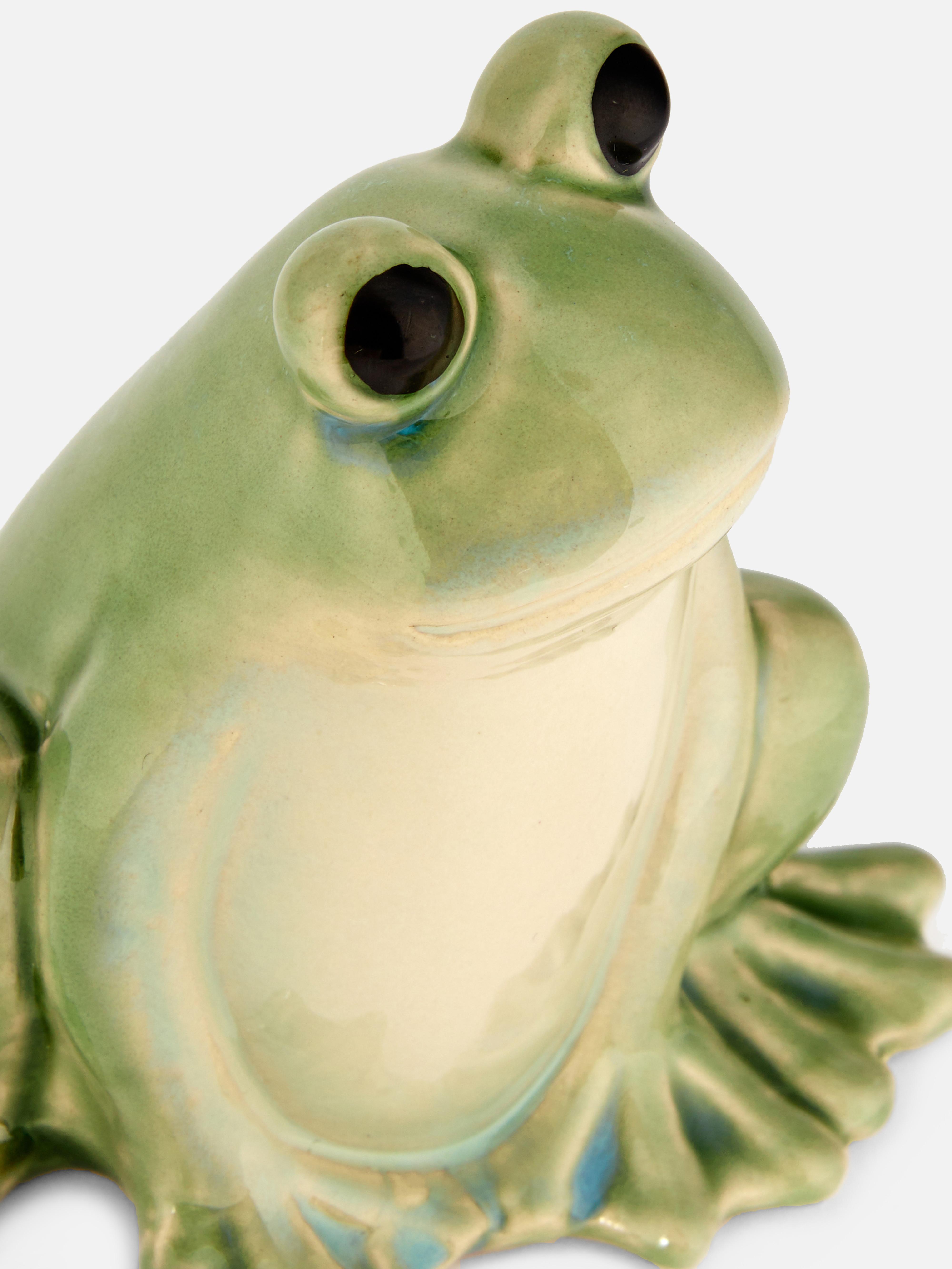 Deko-Frosch aus Keramik