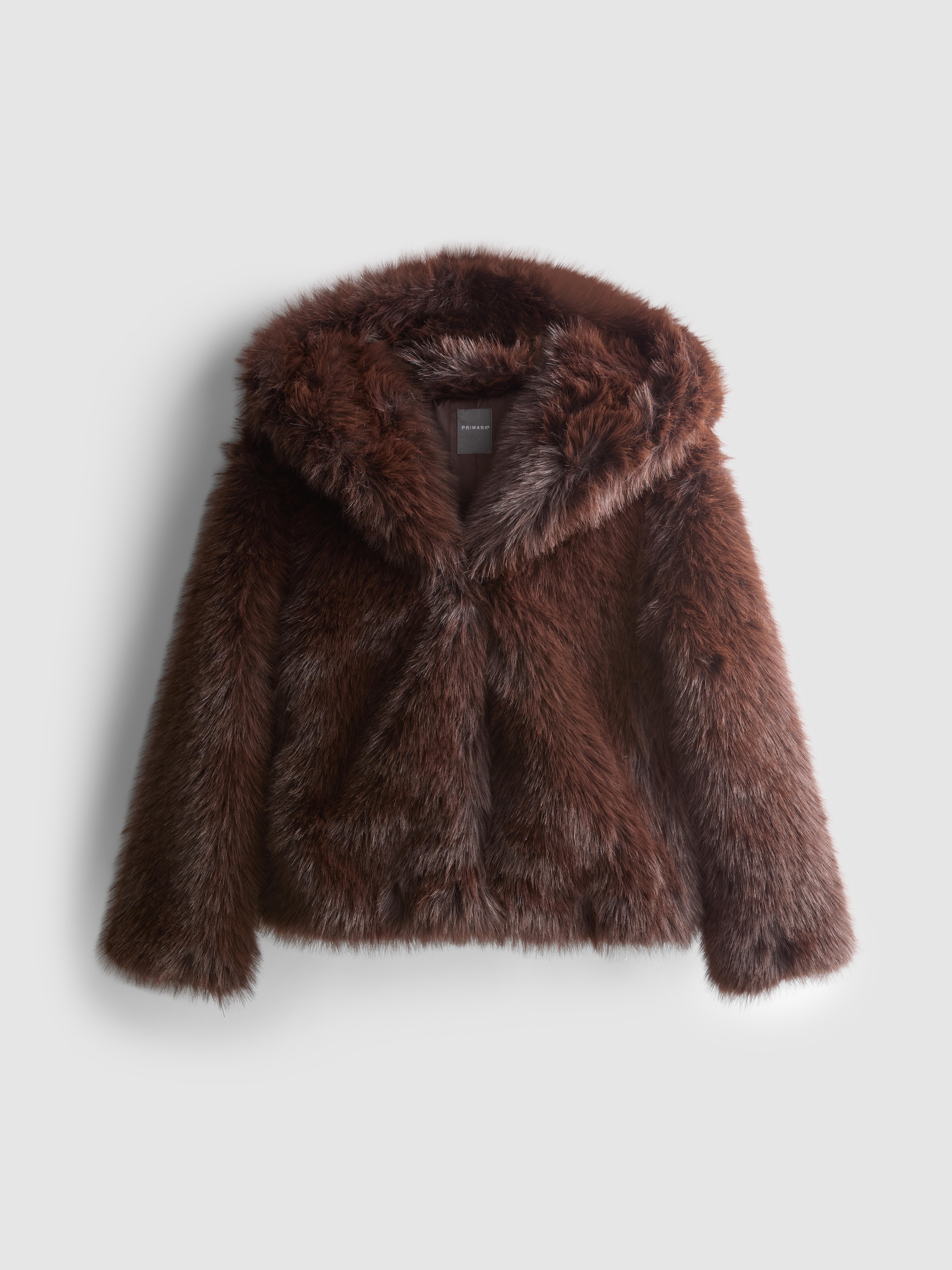 Luxe Faux Fur Hooded Jacket