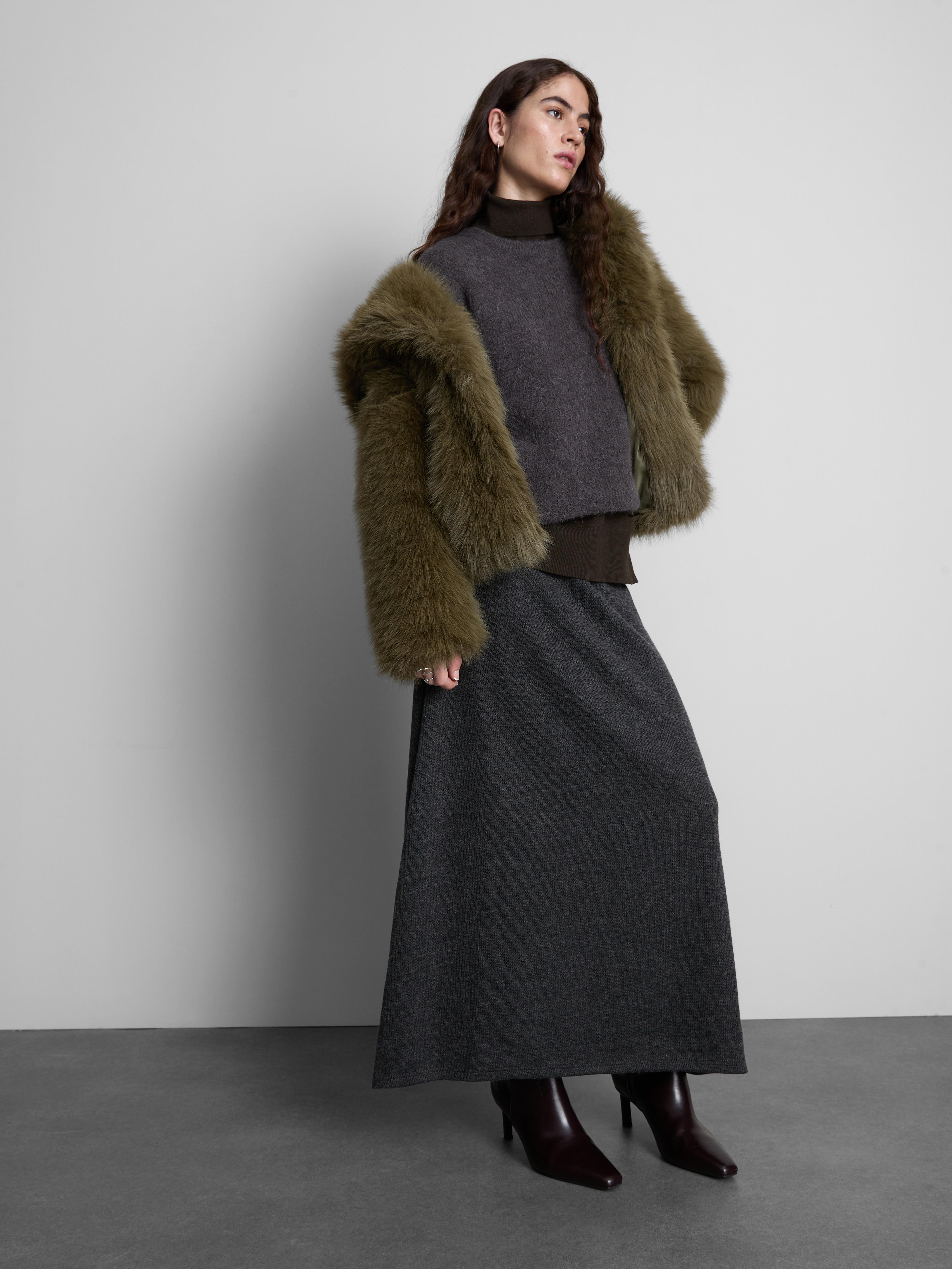 Luxe Faux Fur Hooded Jacket