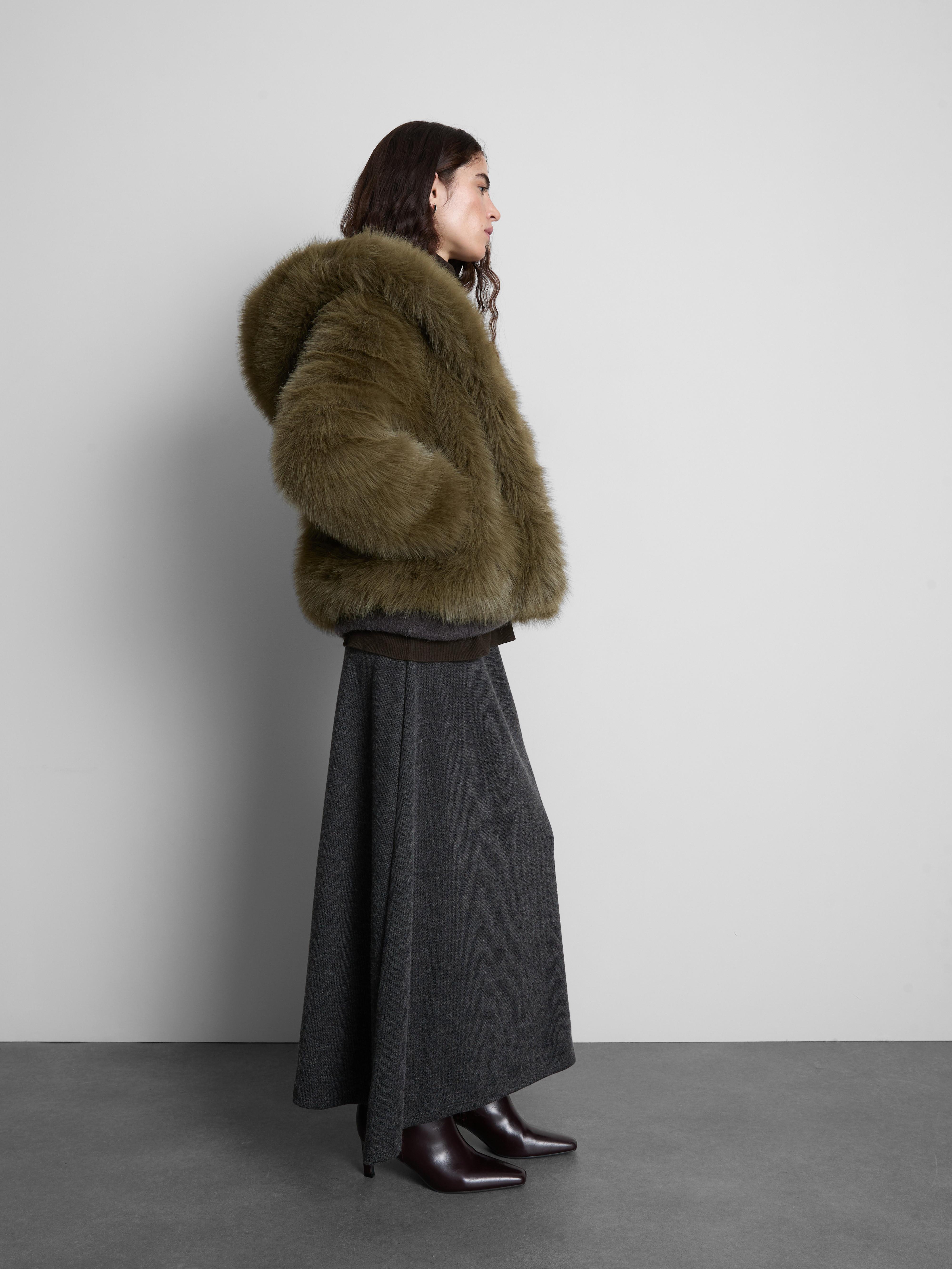 Luxe Faux Fur Hooded Jacket