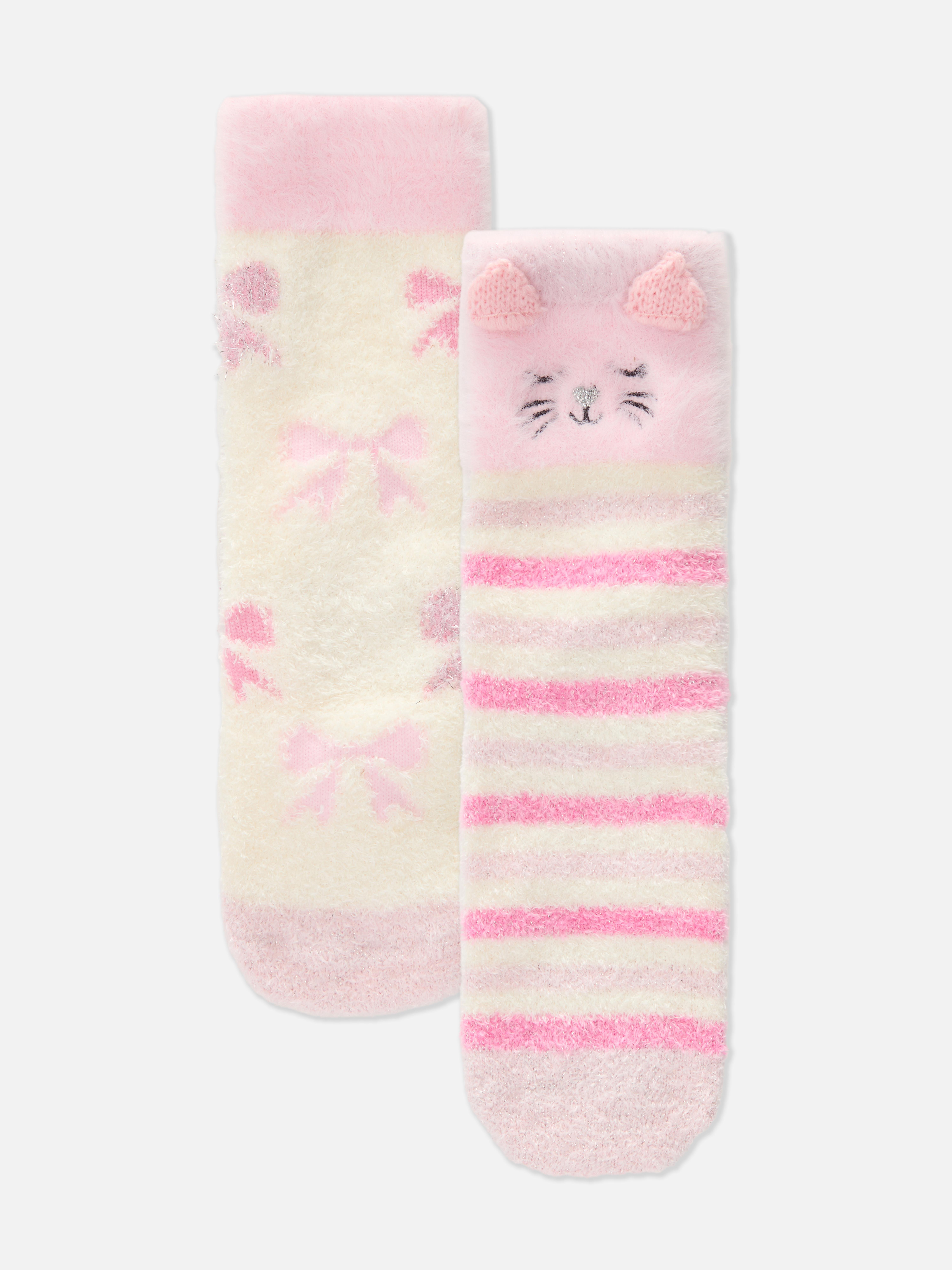 2 páry pohodlných ponožek