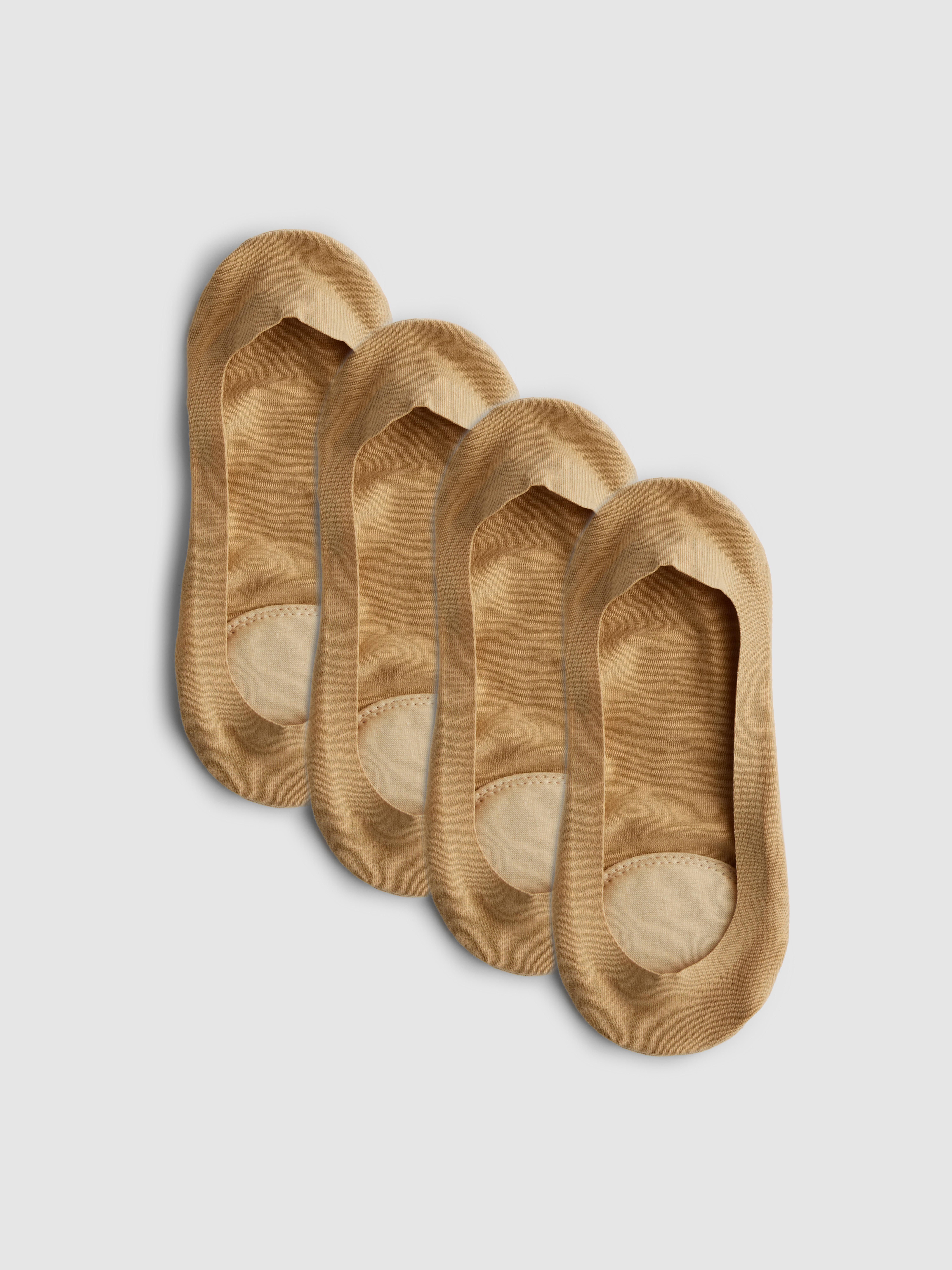 2pk Cushioned Foot Liner Socks