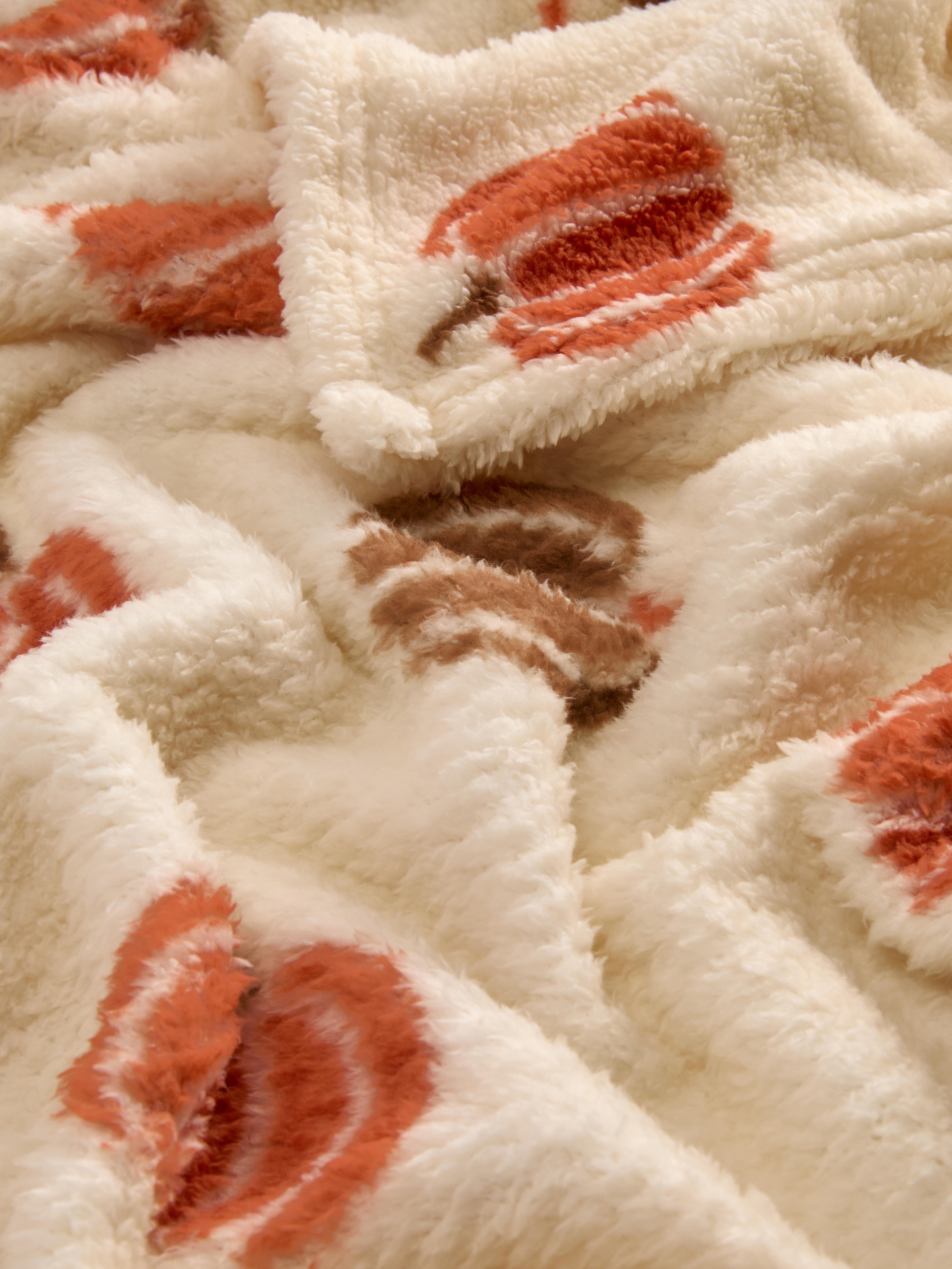 Soft-Touch Harvest Pumpkin Throw