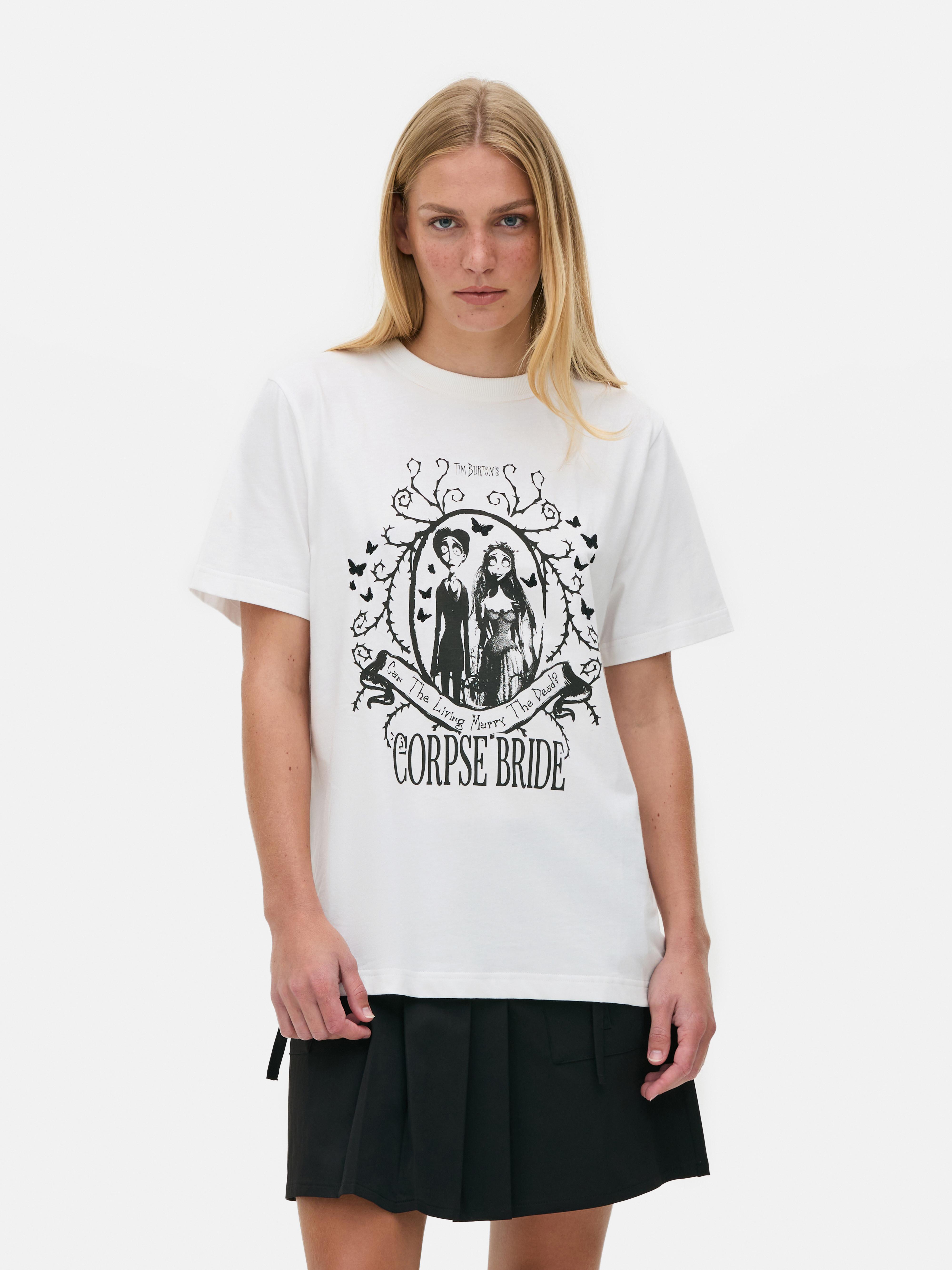 T-shirt imprimé Les Noces funèbres de Tim Burton