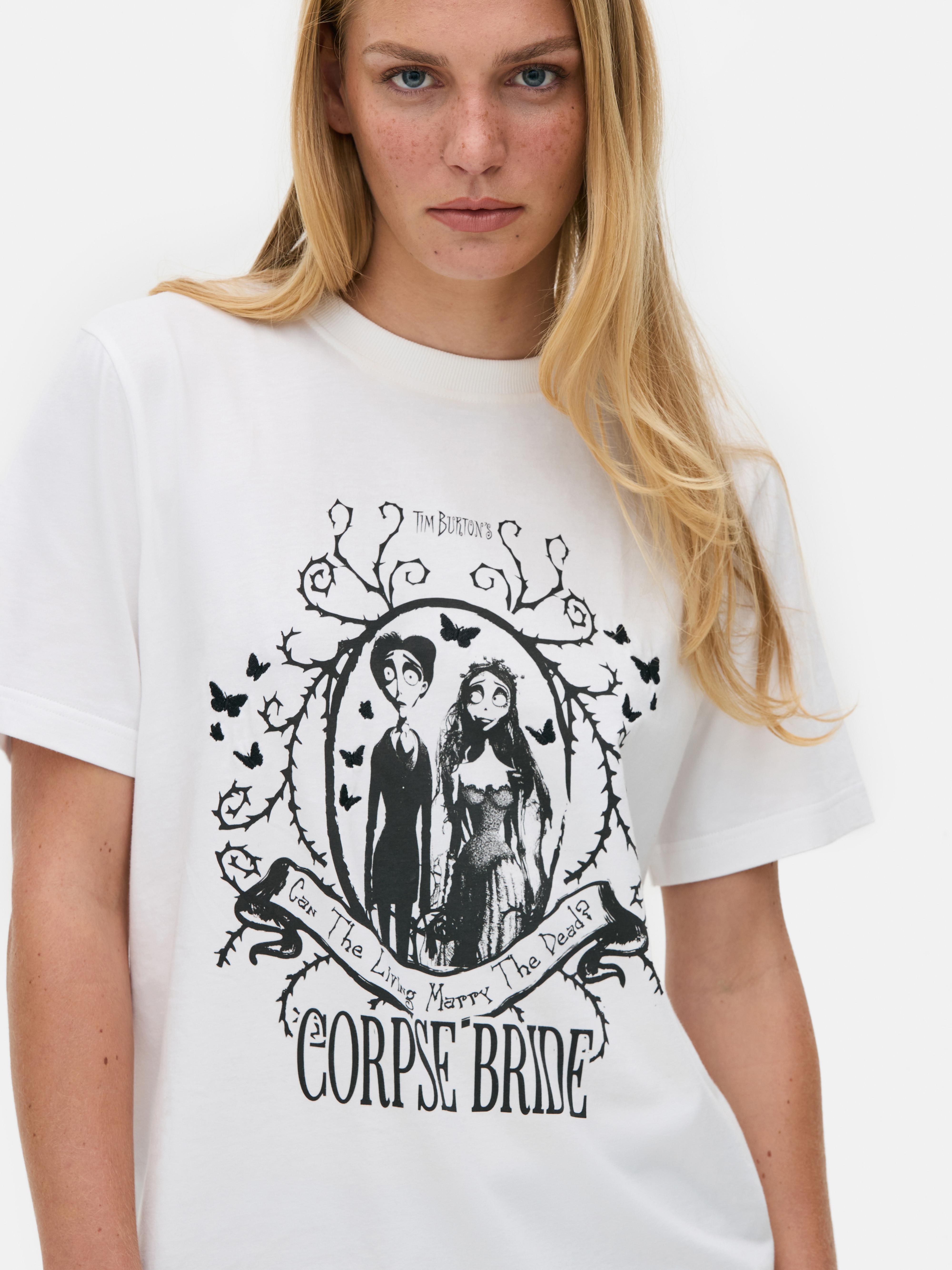 T-shirt imprimé Les Noces funèbres de Tim Burton