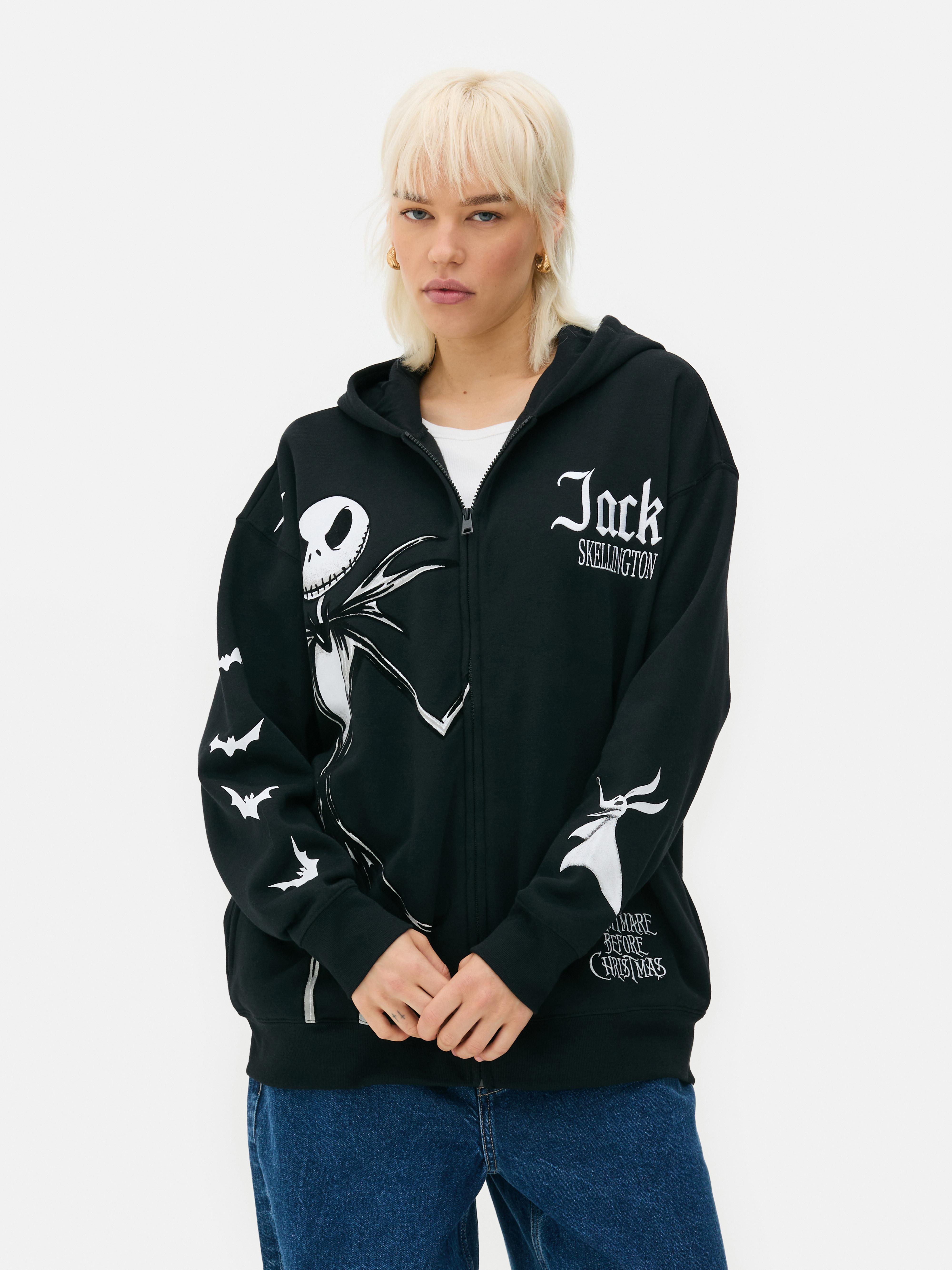 Disney Tim Burton’s The Nightmare Before Christmas Zip-Up Hoodie