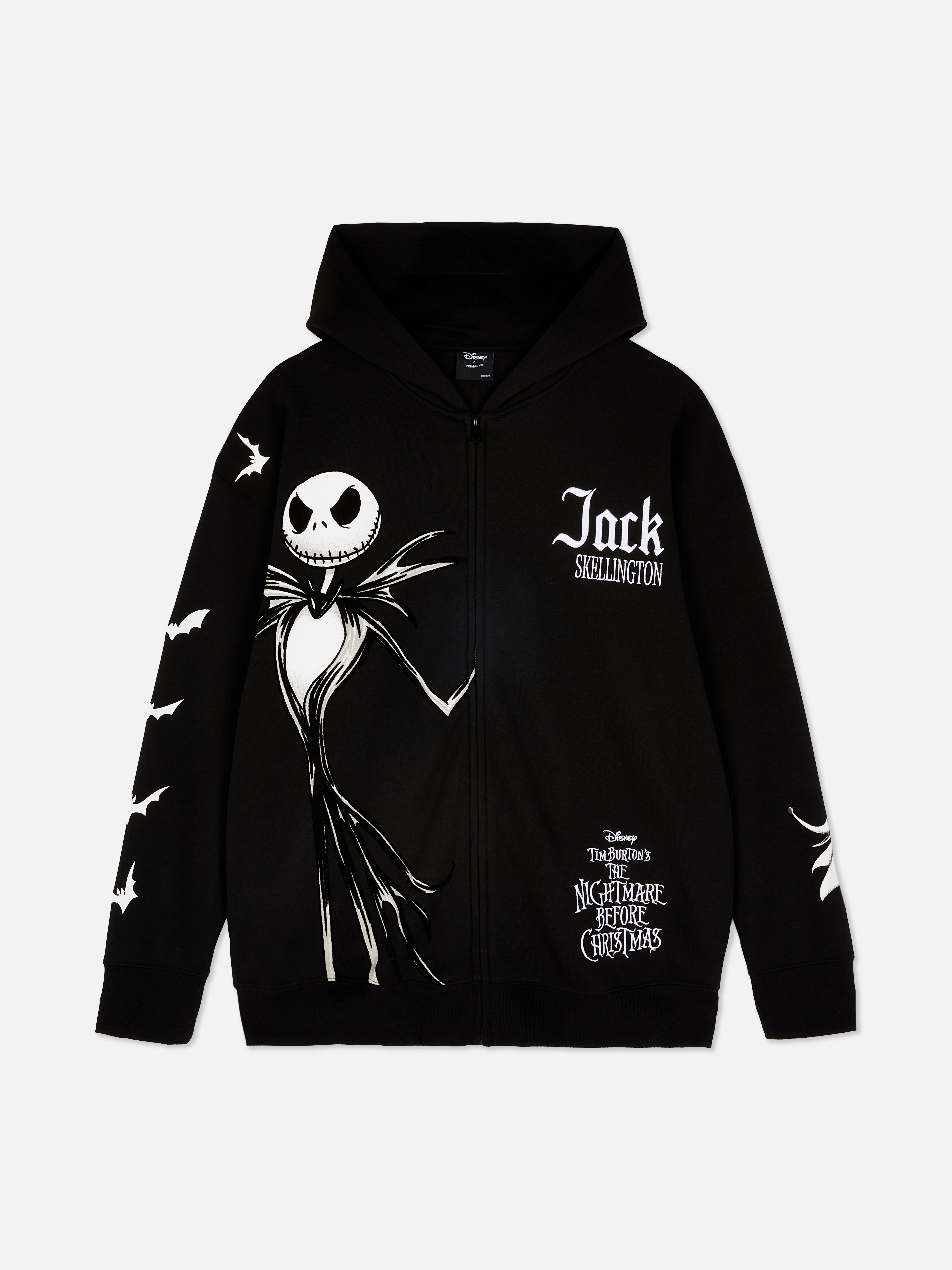 Disney Tim Burton’s The Nightmare Before Christmas Zip-Up Hoodie