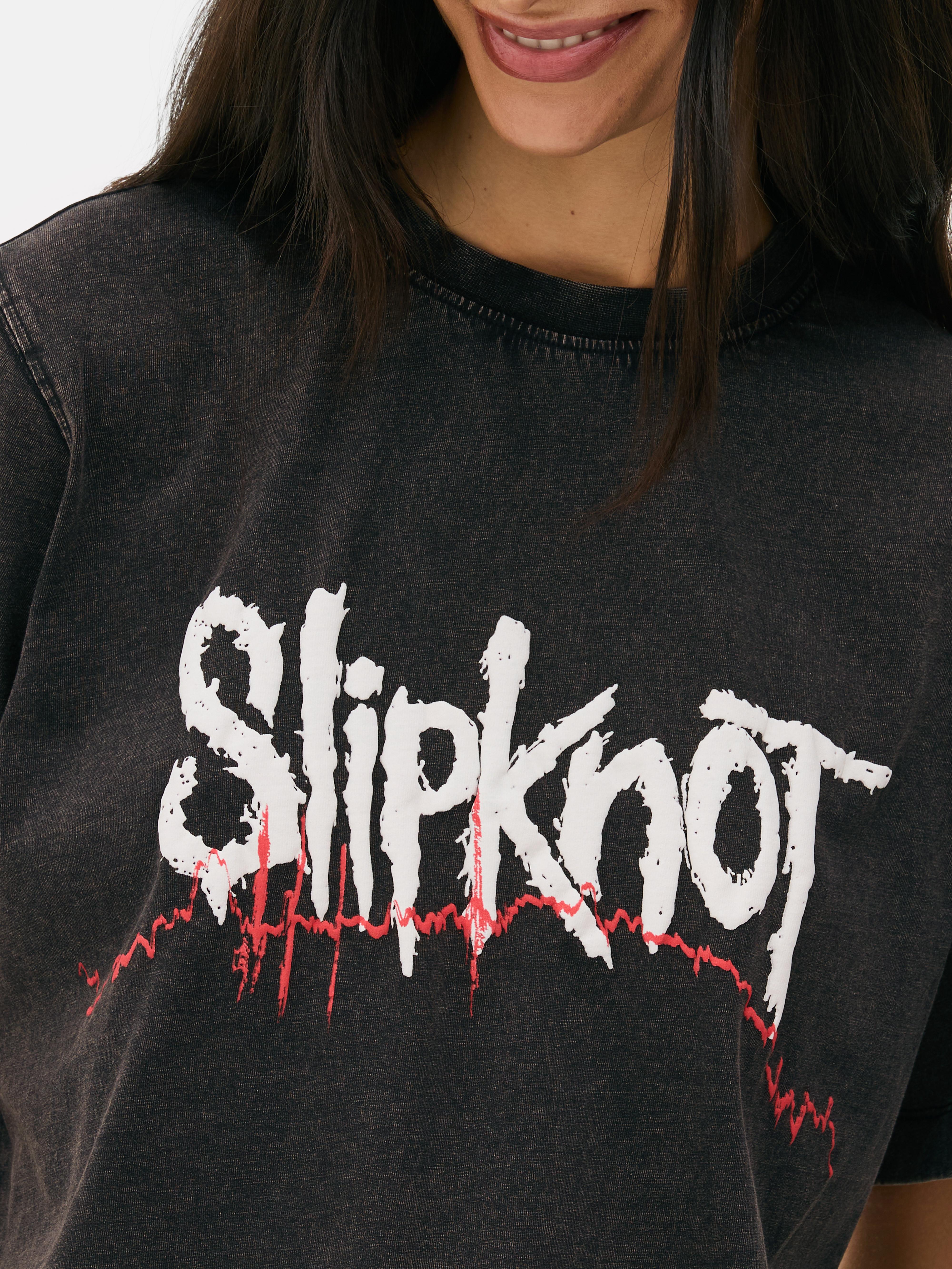 T-shirt délavé Slipknot
