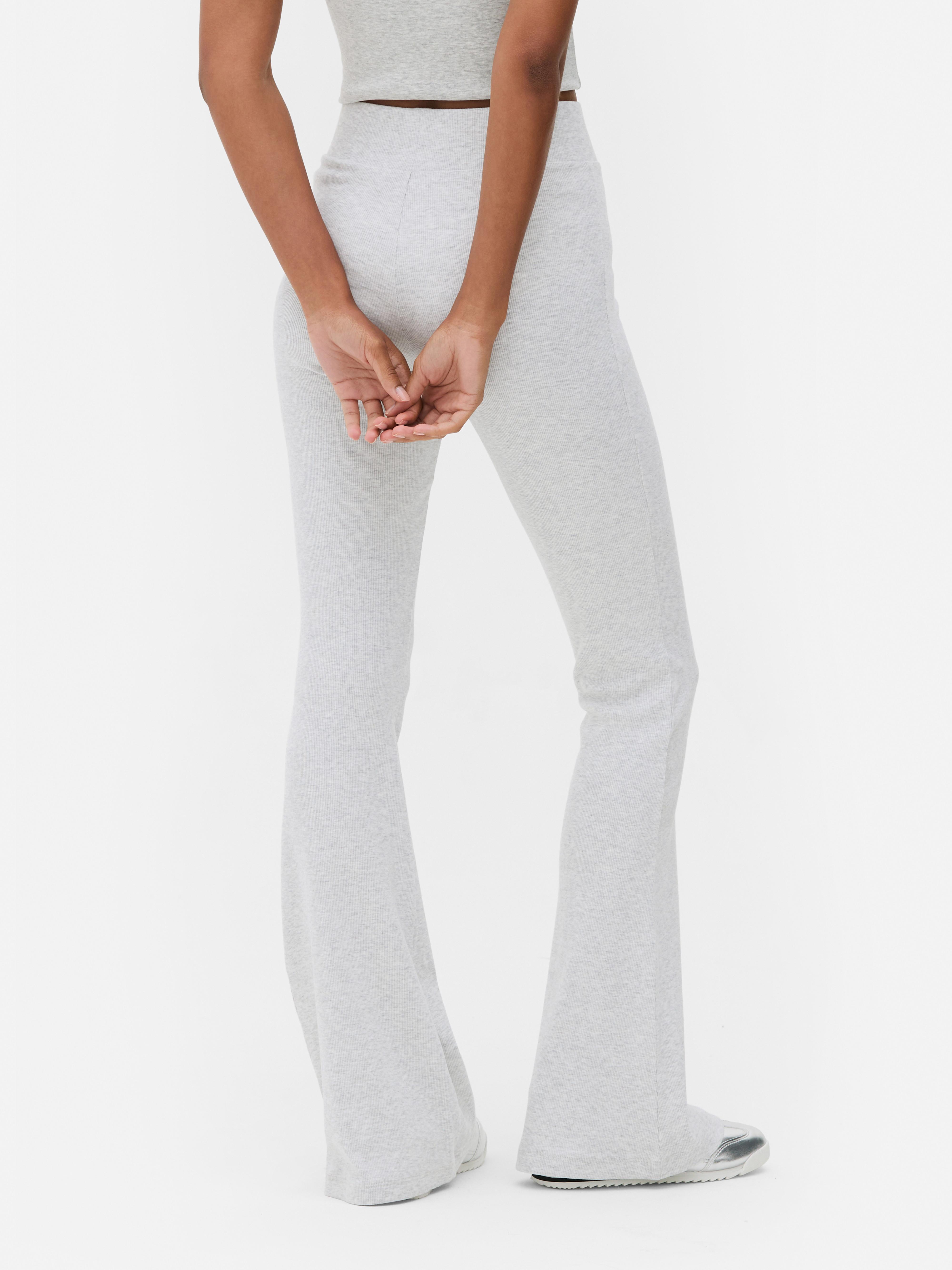 Ribbed Flare Leggings