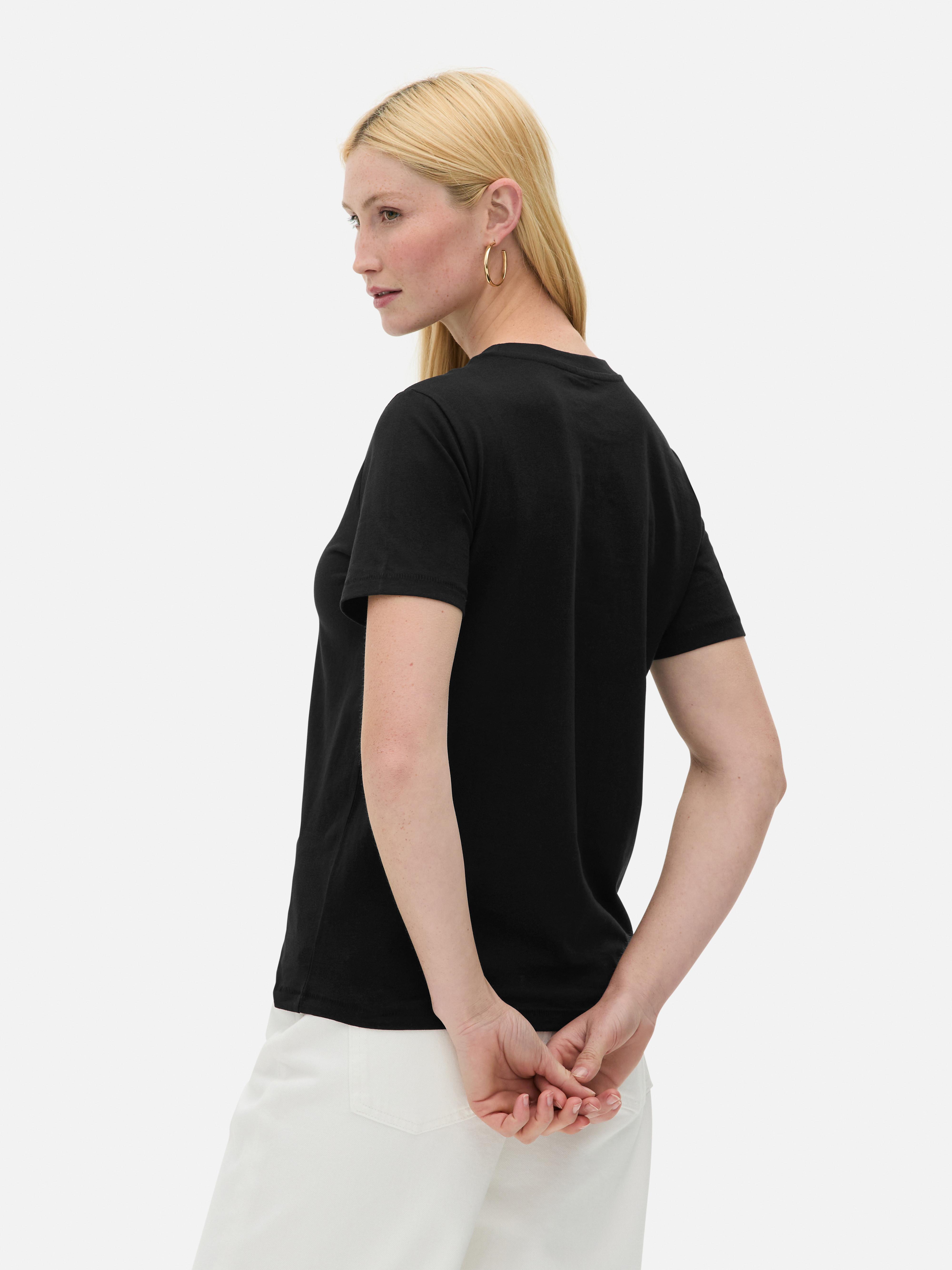 2pk Cotton Crewneck T-Shirts