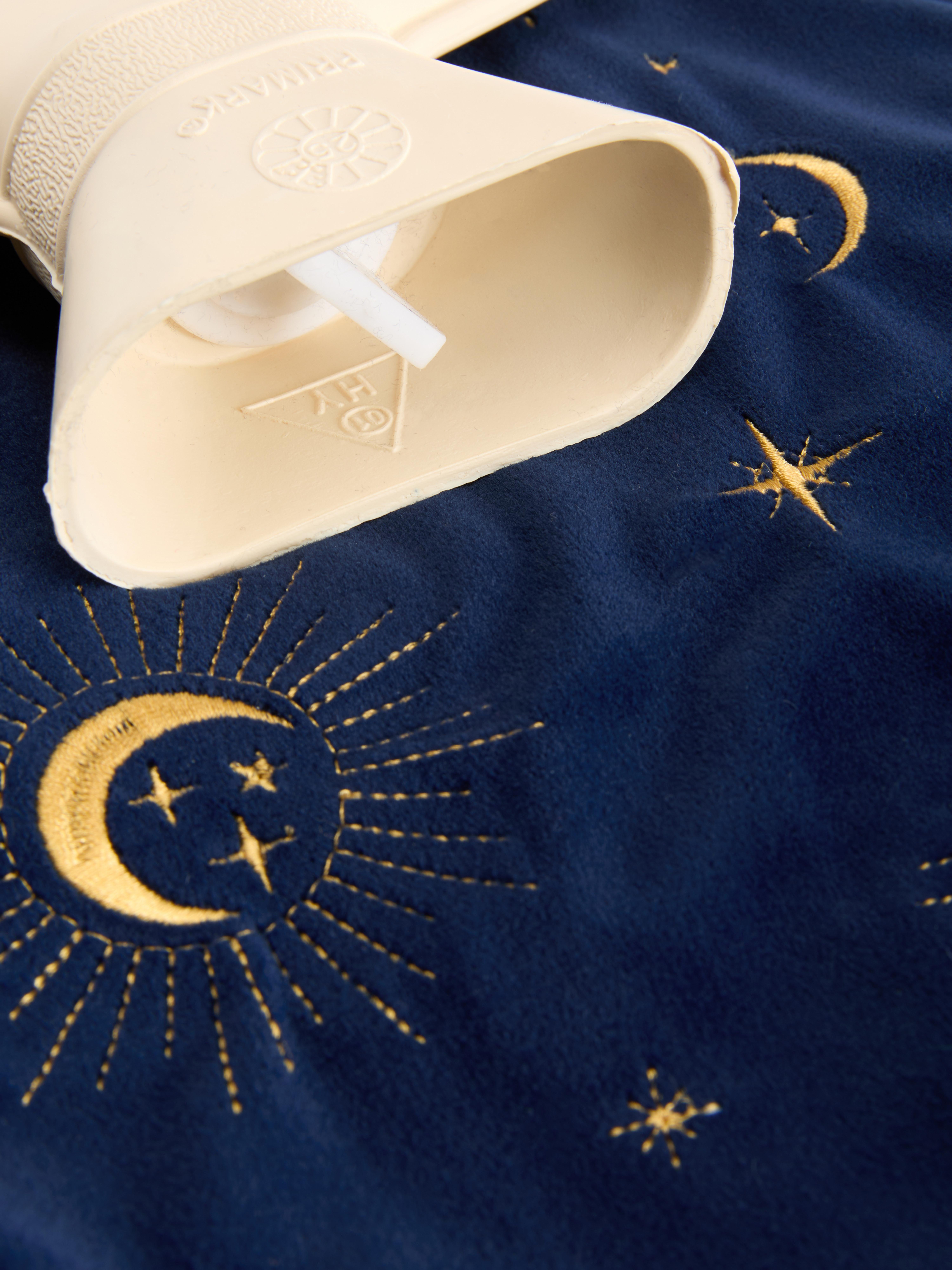 Moon And Stars Hot Water Bottle
