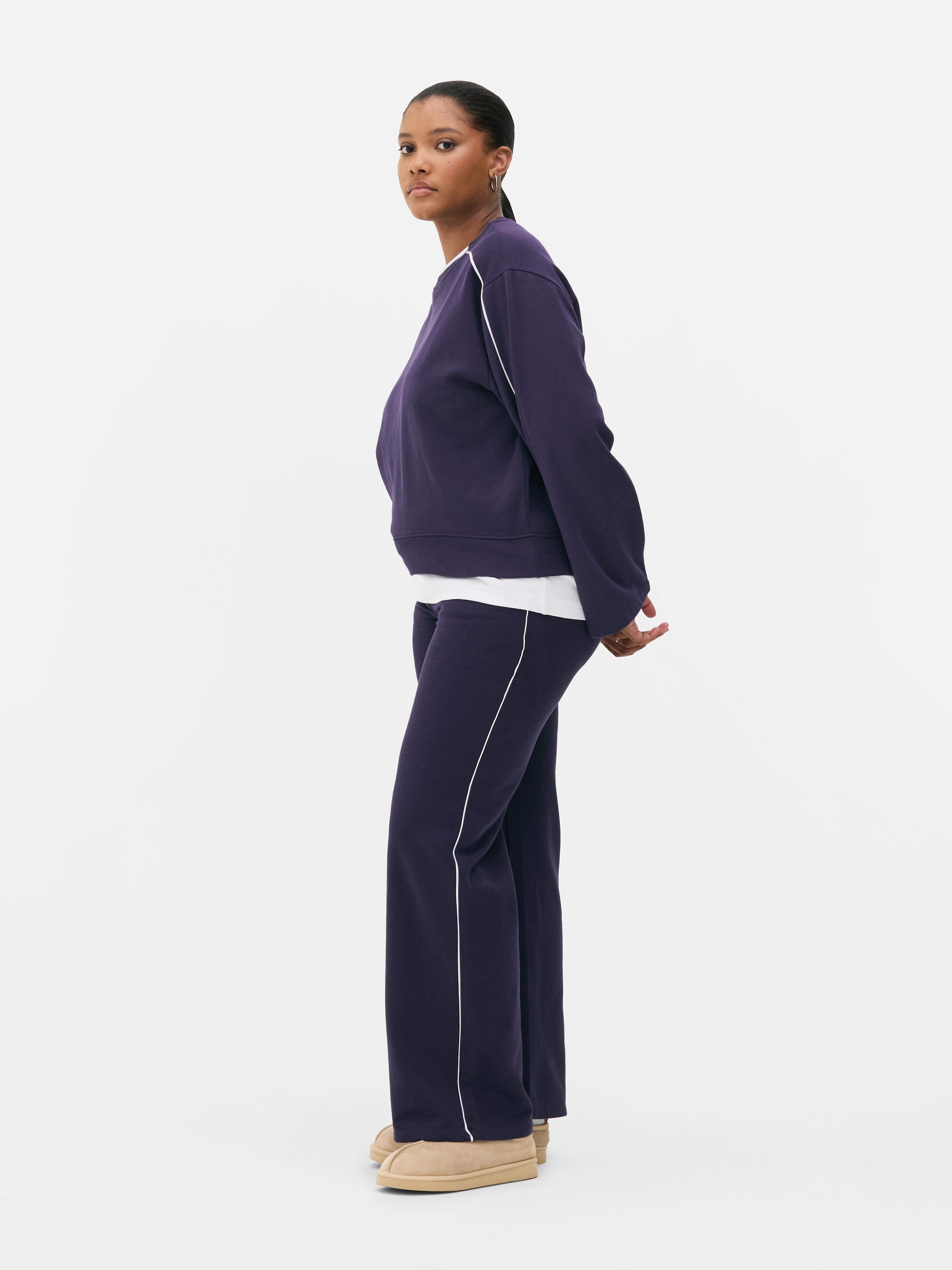 Sporty Wide Leg Joggers