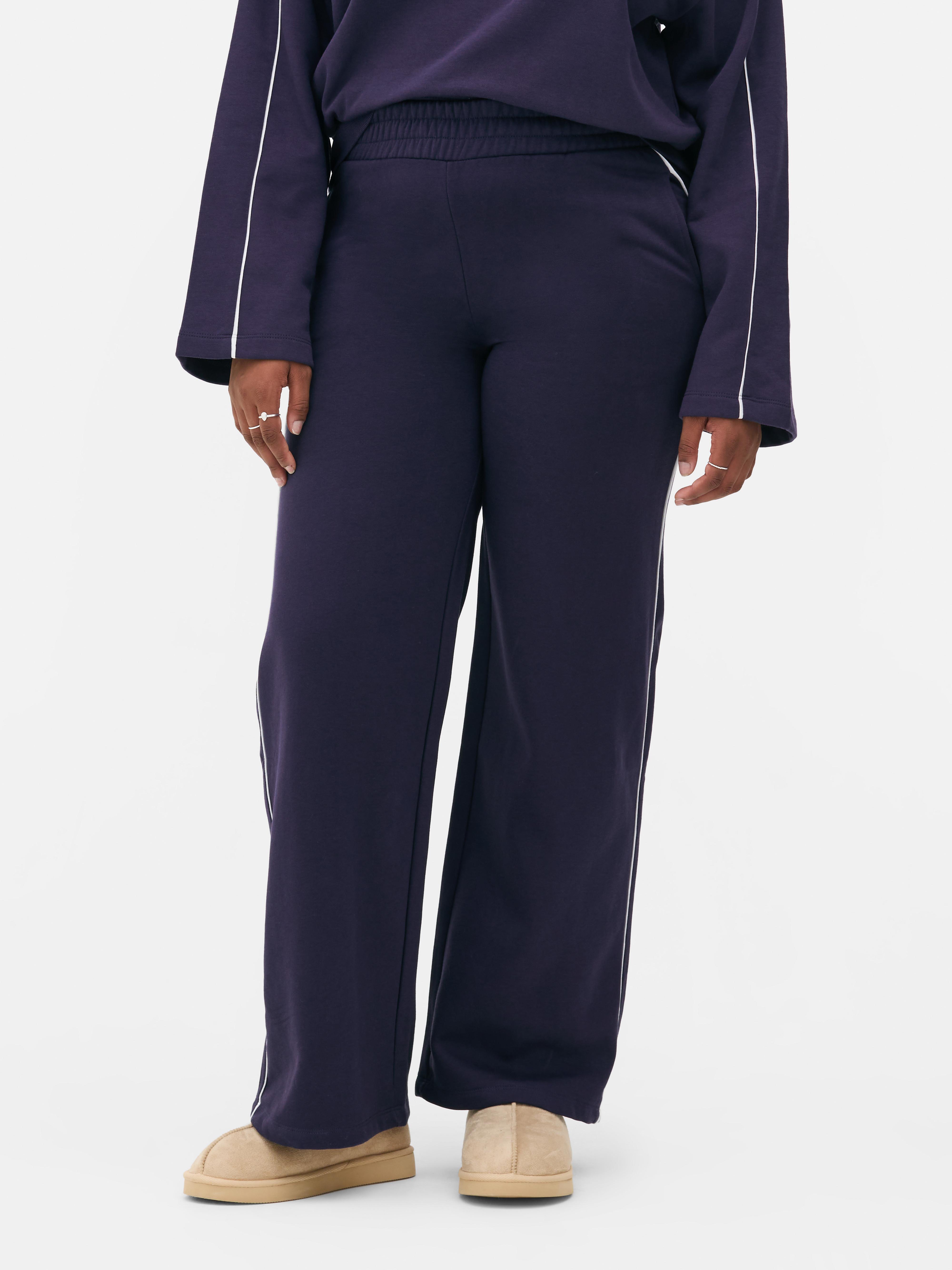 スウェット・トレーナー LMC ARCH FN SWEAT PANTS navy 0LM23SSP101NVY PLT Navy Premium Print Straight Leg Sweatpants | Athleisure