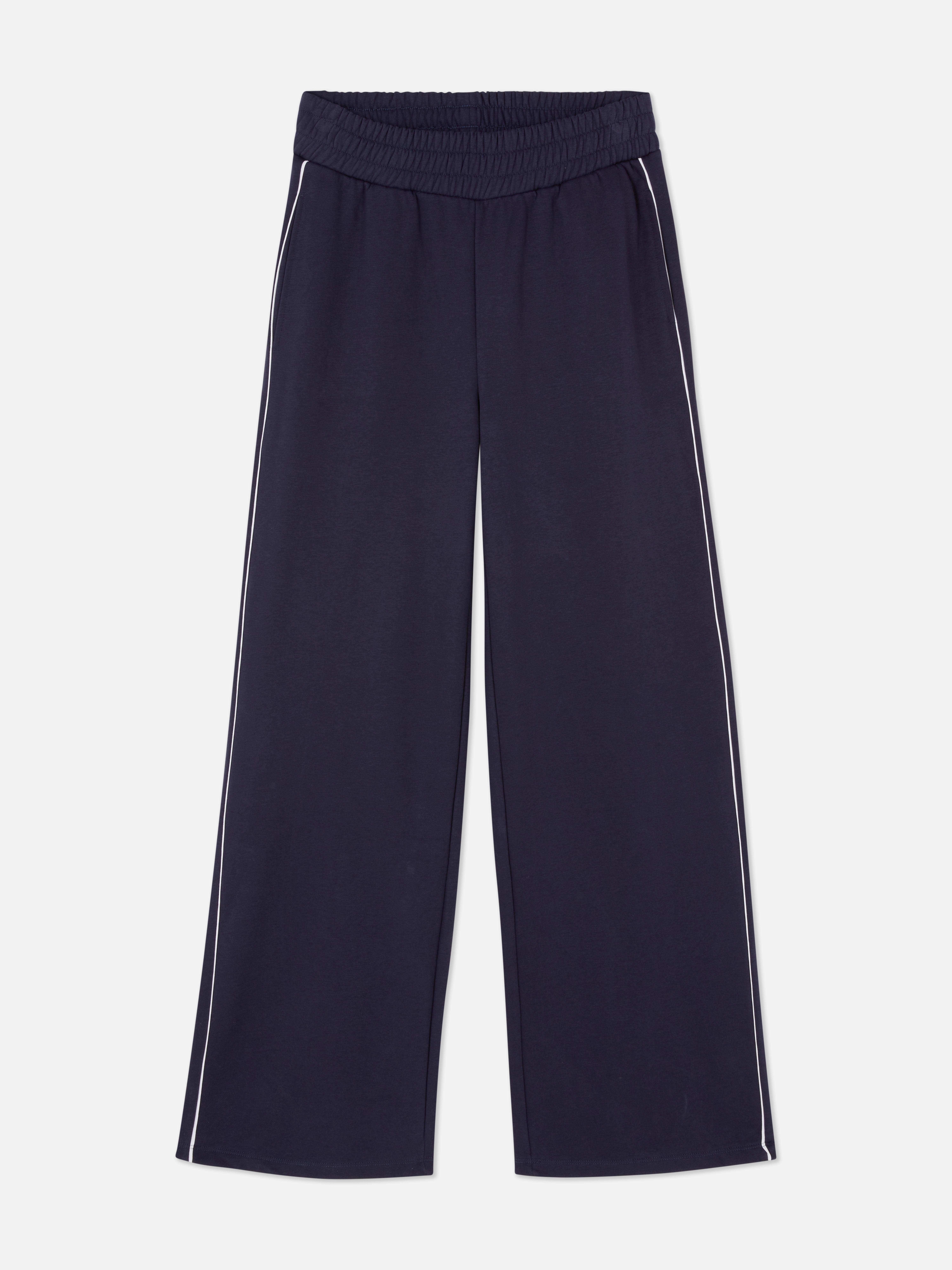 Sporty Wide Leg Joggers