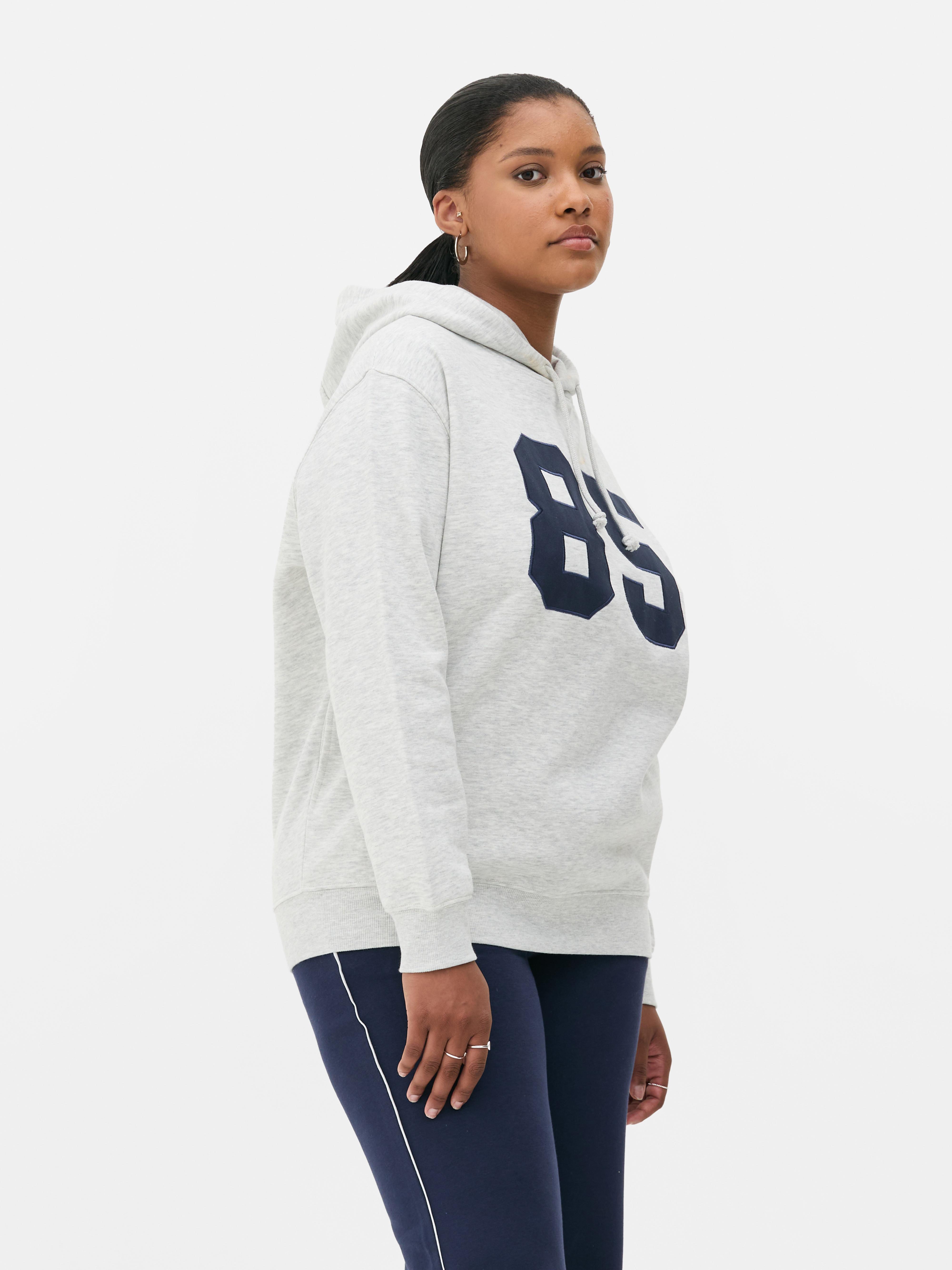 Oversized 85 Graphic Hoodie