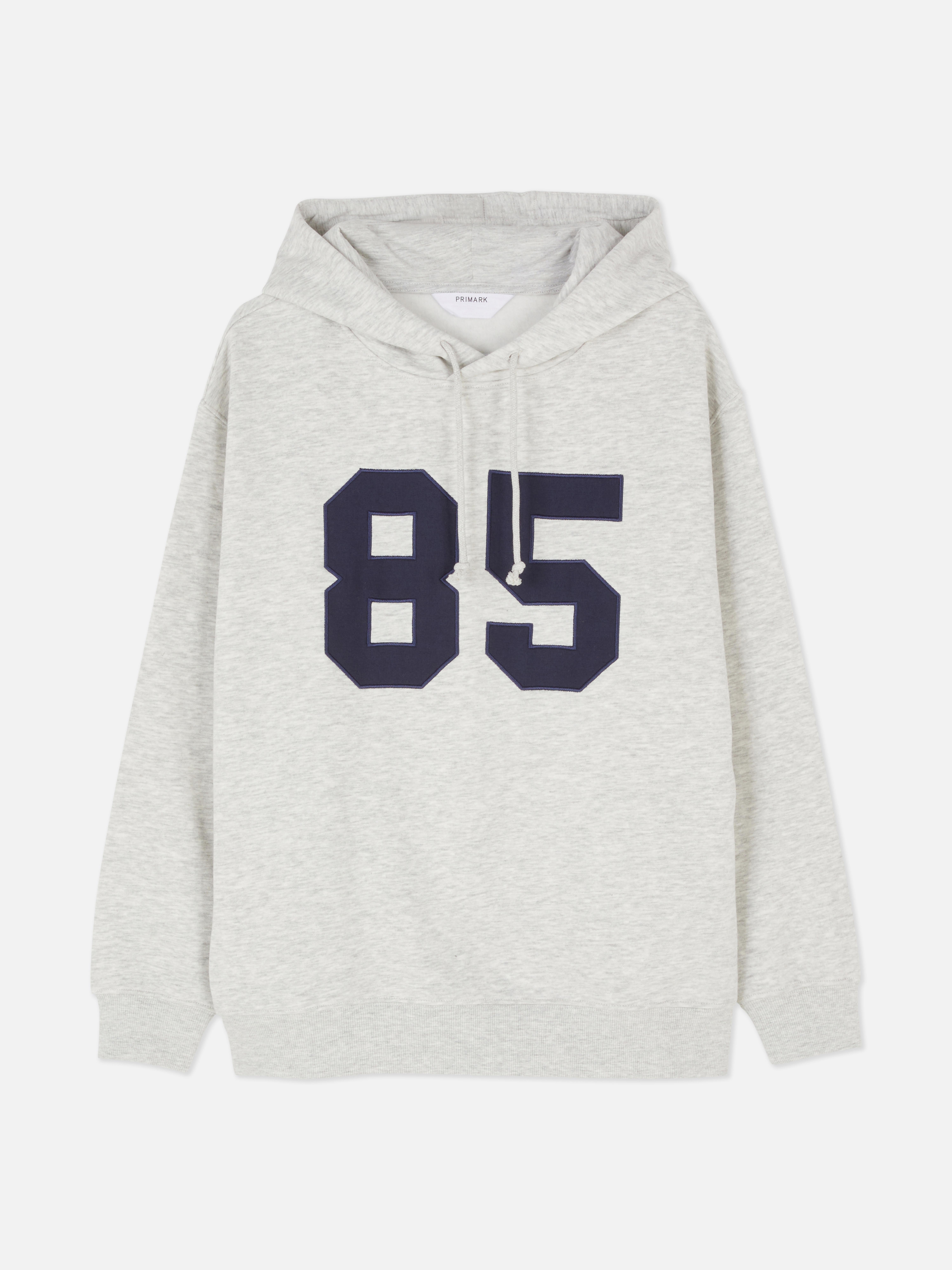Oversized 85 Graphic Hoodie