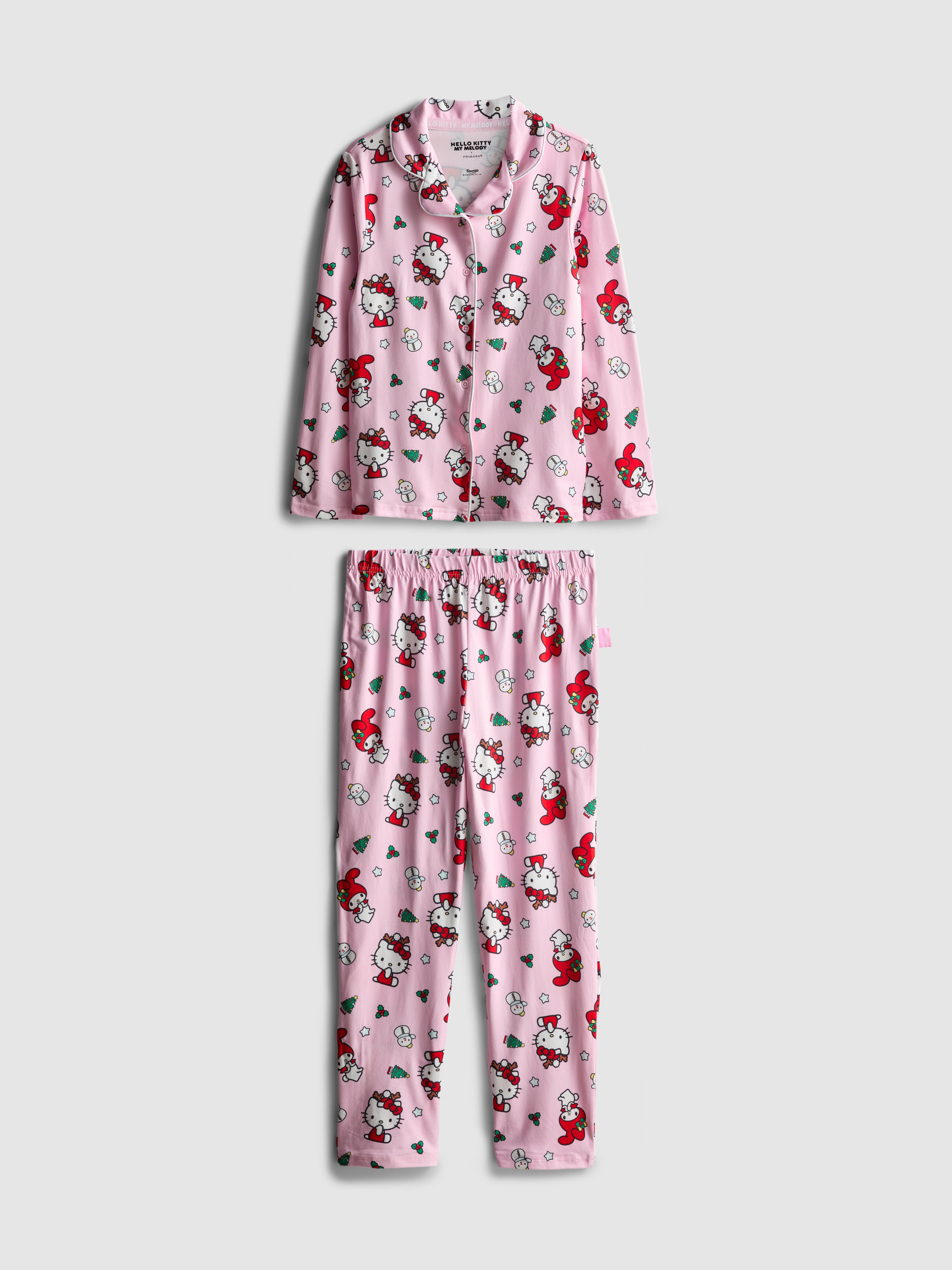 5-15yrs | Hello Kitty and Friends Shirt Pyjamas