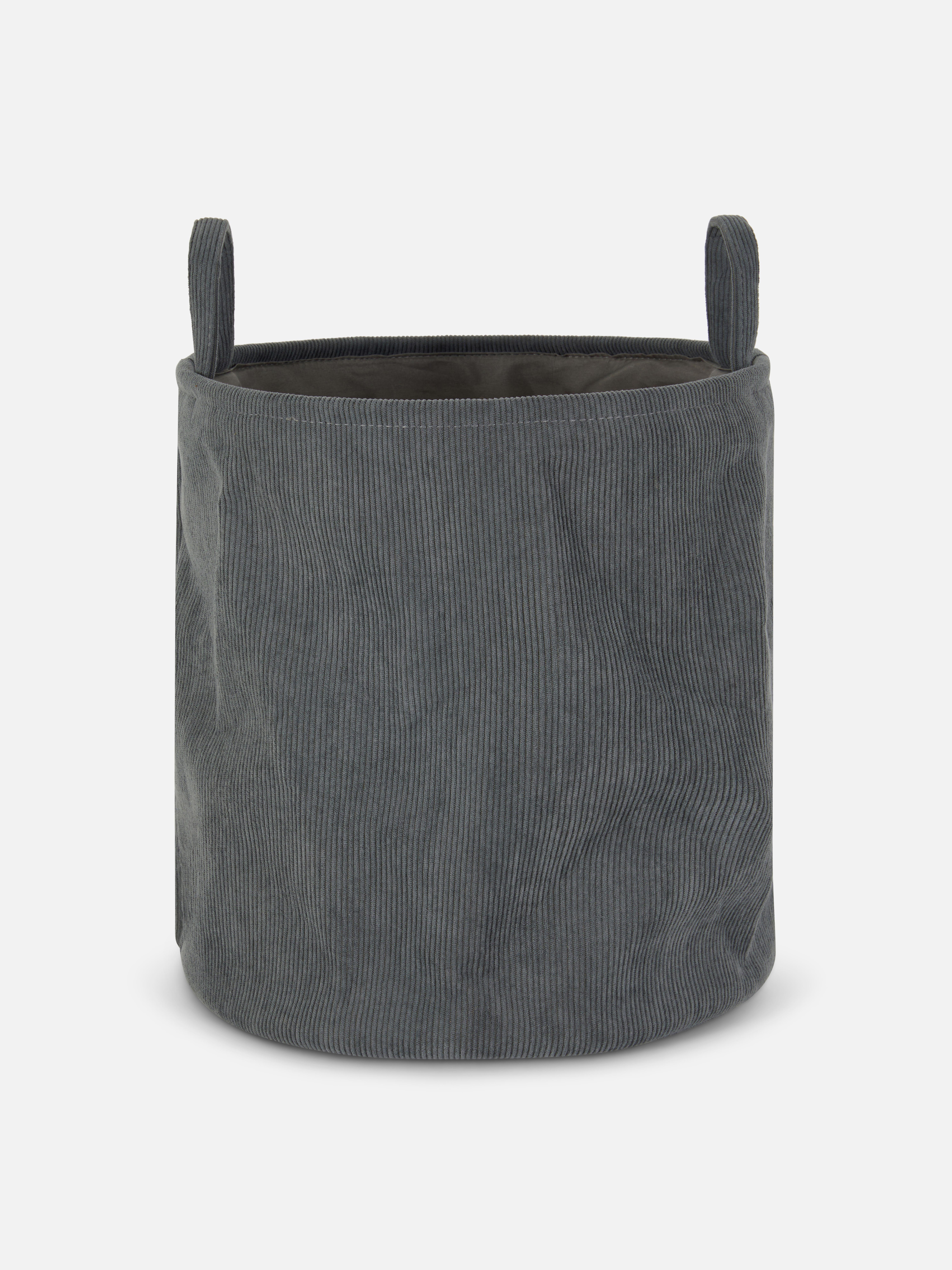 Pop-up-Wäschekorb aus Cord