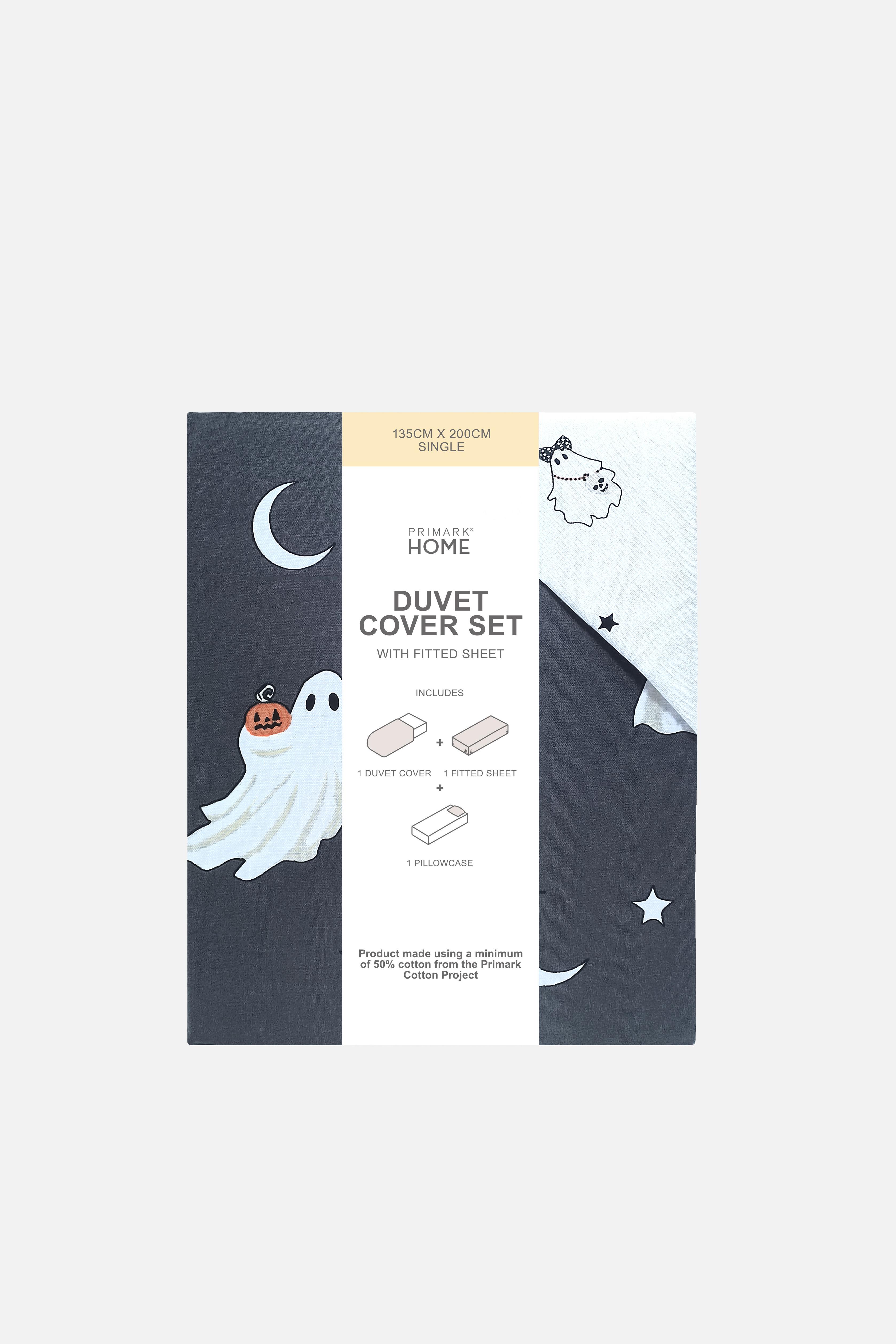 Parure de lit à motif fantômes d’Halloween
